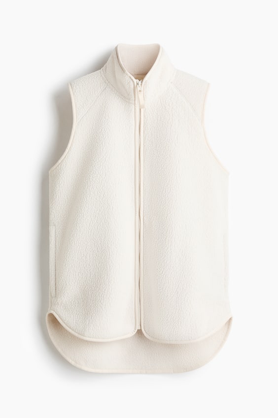 Женские жилеты H&M Regular-Fit Teddy Fleece Sports Vest