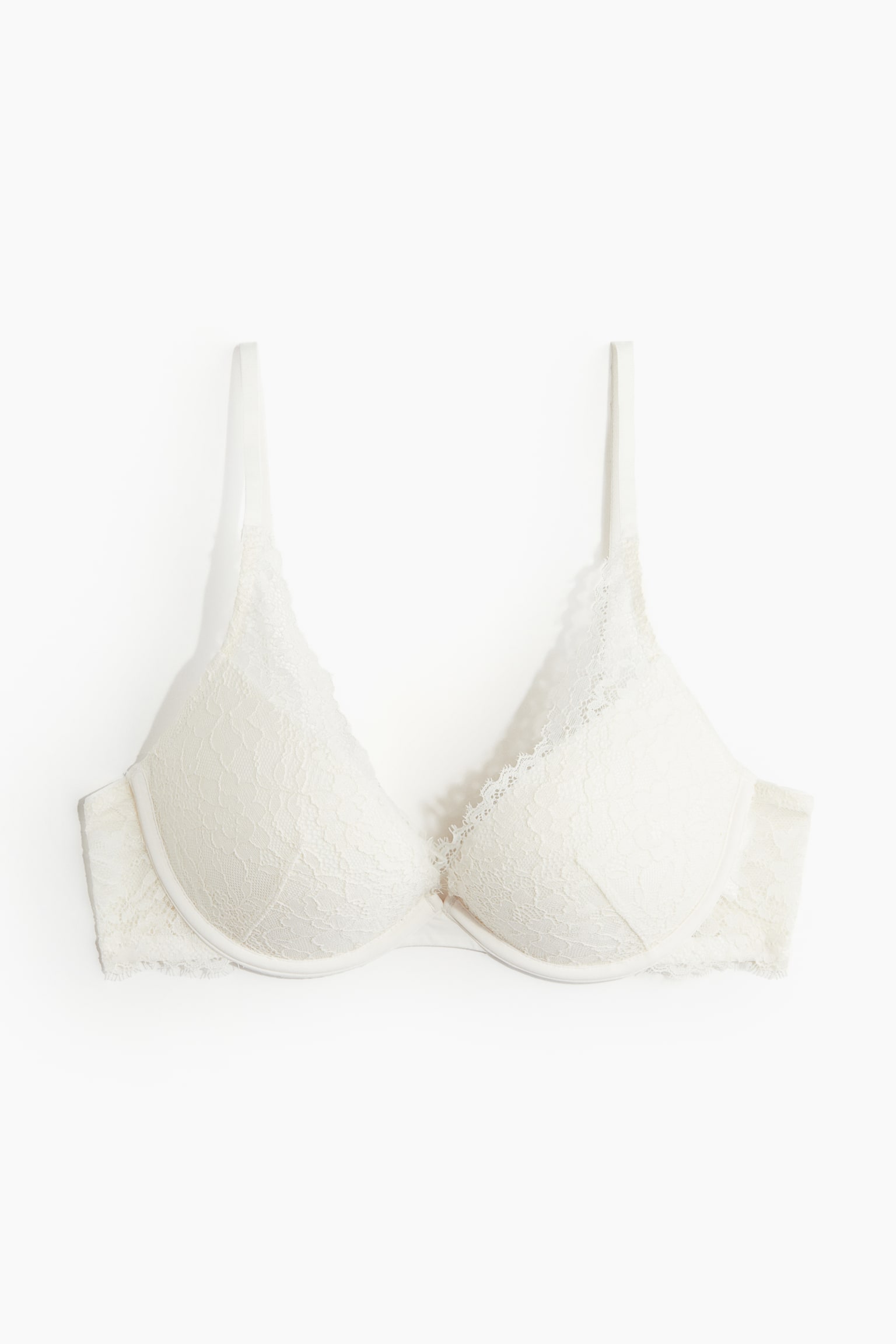 Lace super push-up bra - White/Dark red/Black/Navy blue/Dusty blue - 1