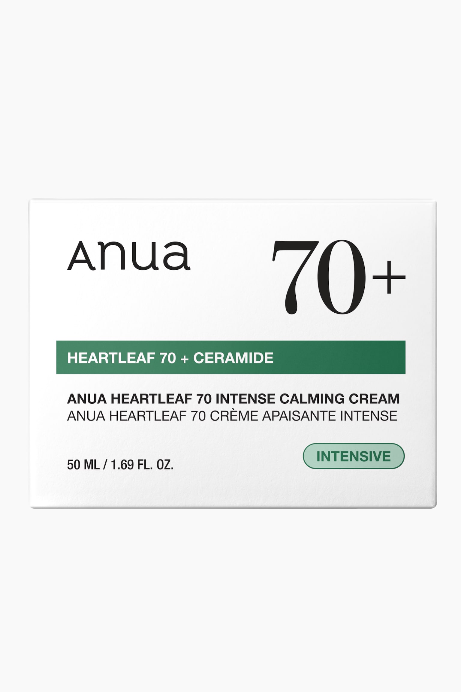 Heartleaf 70% Calming Cream - Full Storlek - 2