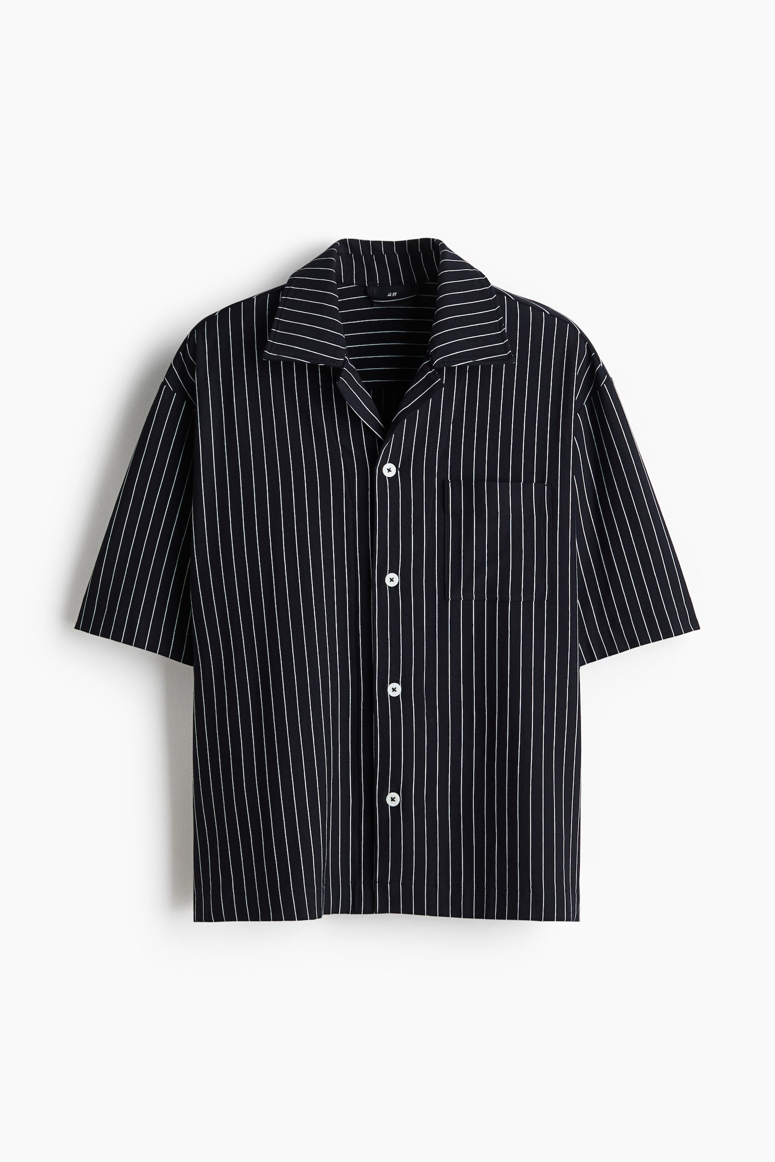 2-piece cotton loungewear set - Navy blue/Striped - 6