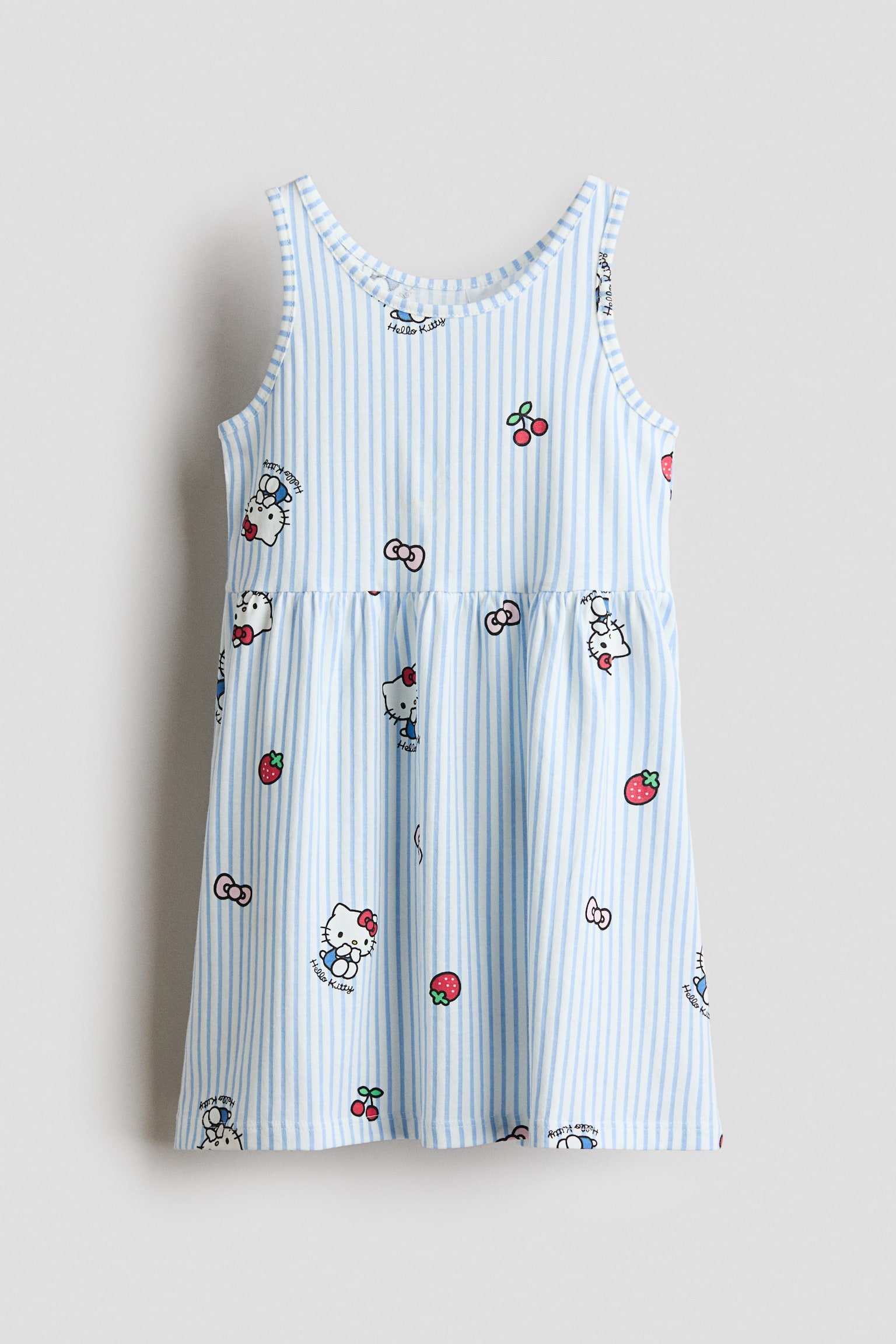 Printed Cotton Dress - Light blue/Hello Kitty/Beige/Aristocats/Light pink/Hello Kitty/Light pink/Alice in Wonderland