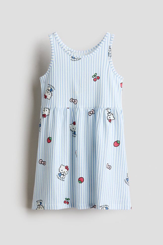 Printed Cotton Dress - Light blue/Hello Kitty/Light pink/Hello Kitty/Lilac/PAW Patrol/Light purple/Lilo & Stitch/Pink/Sanrio - 1