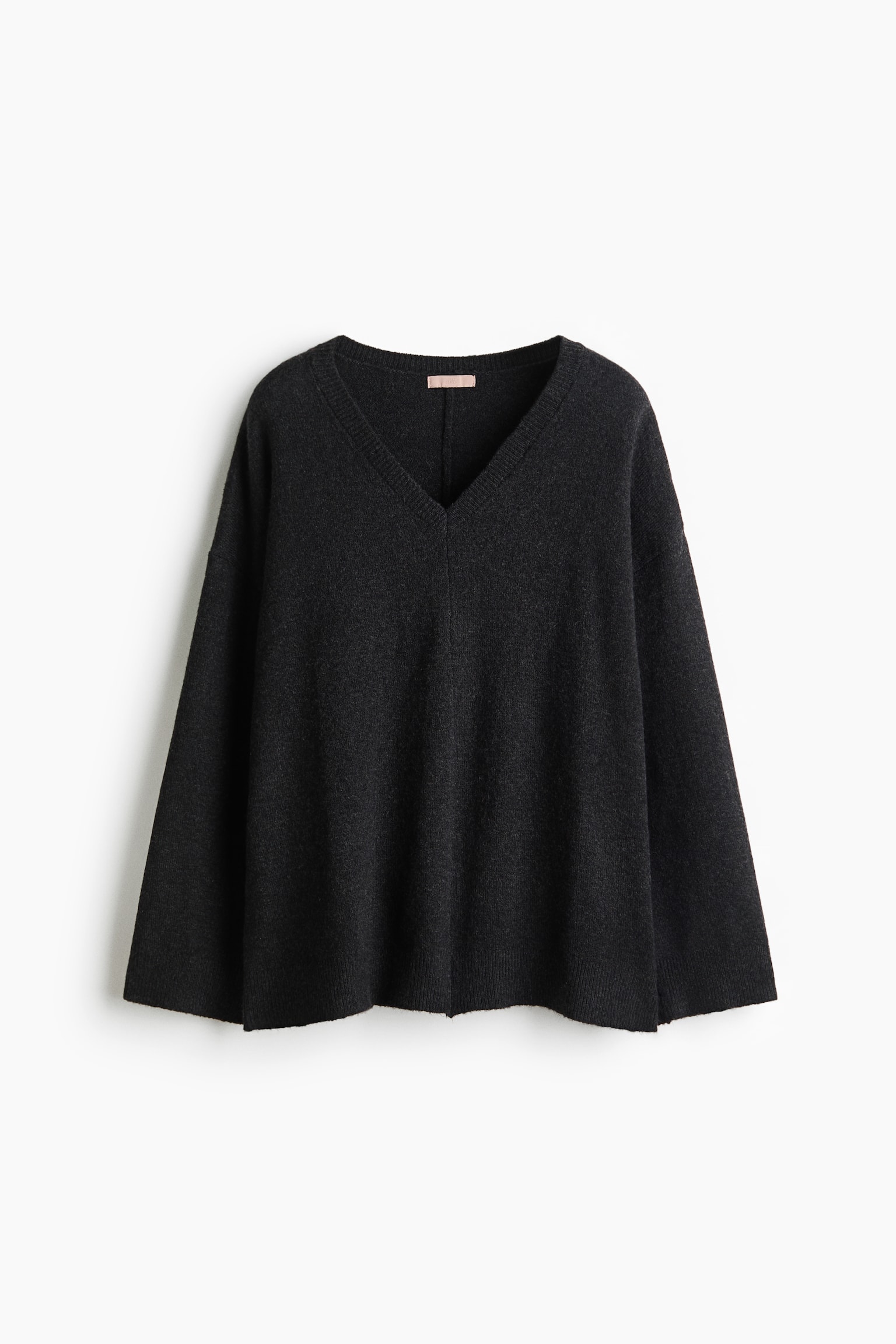 Женский свитер H&M Loose-Fit, цвет: Чёрный — фото 1