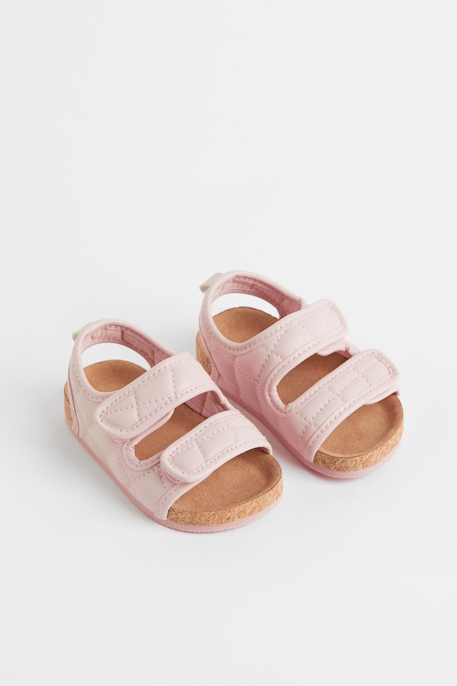 Sandals - Light pink/Dark grey - 1