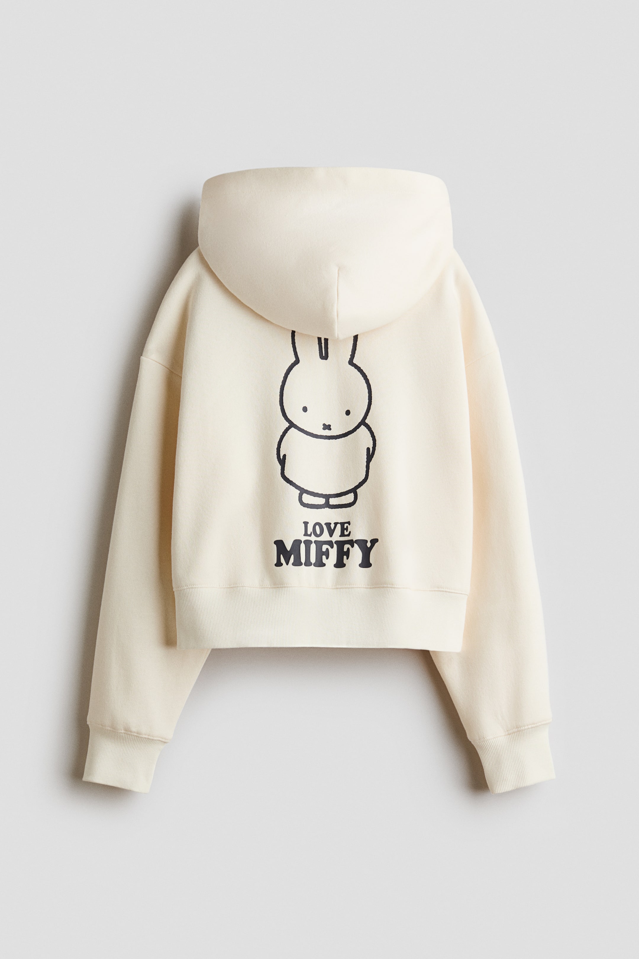 Ampliar la imagen: Conjunto de 2 piezas en french terry con diseño - Beige claro/Miffy - Kids | H&M MX 2