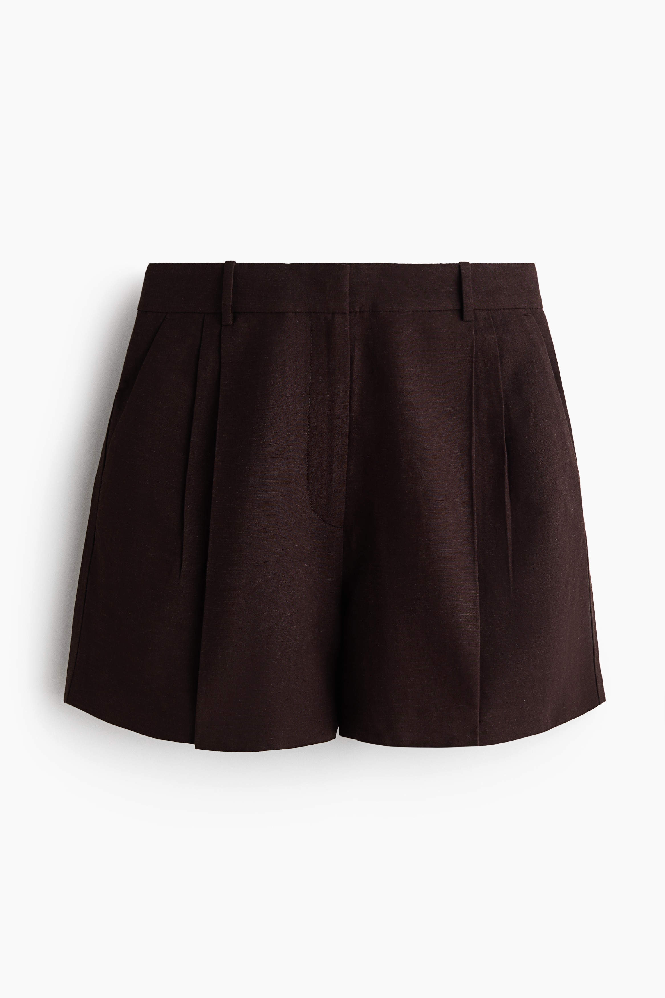 Dressy Linen-Blend Shorts from H&M - $29.99