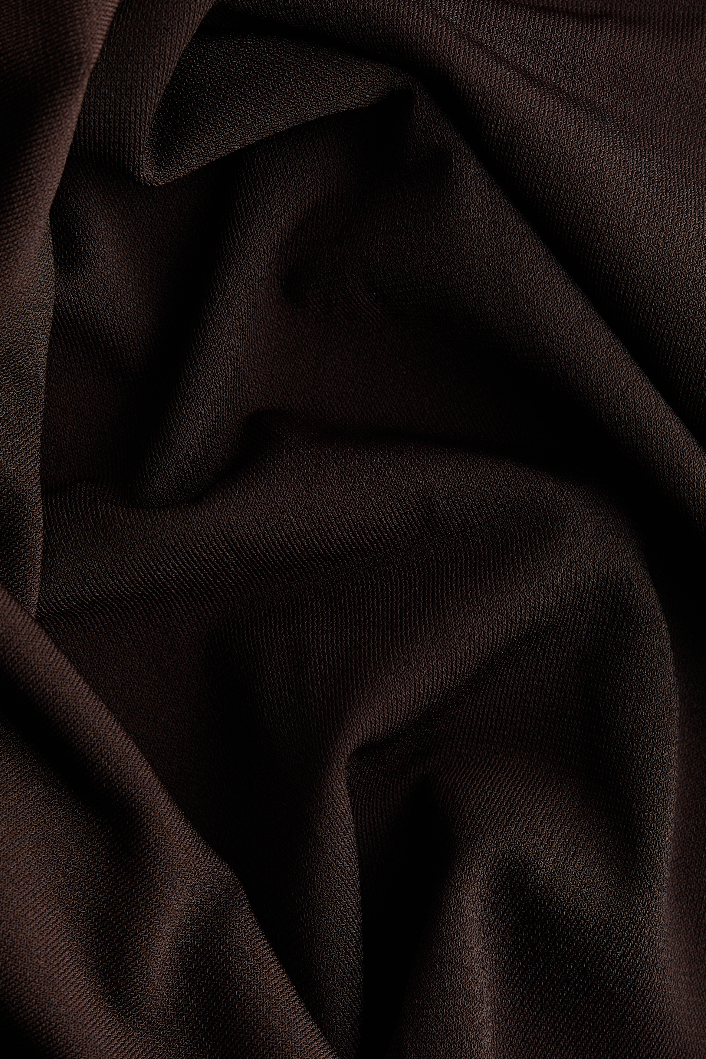 Cape-detail mini dress