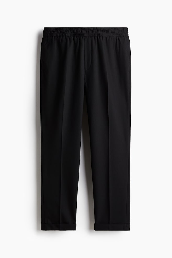Dressad byxa Slim Fit - Svart/Mörkgrå/Mörkbeige - 1