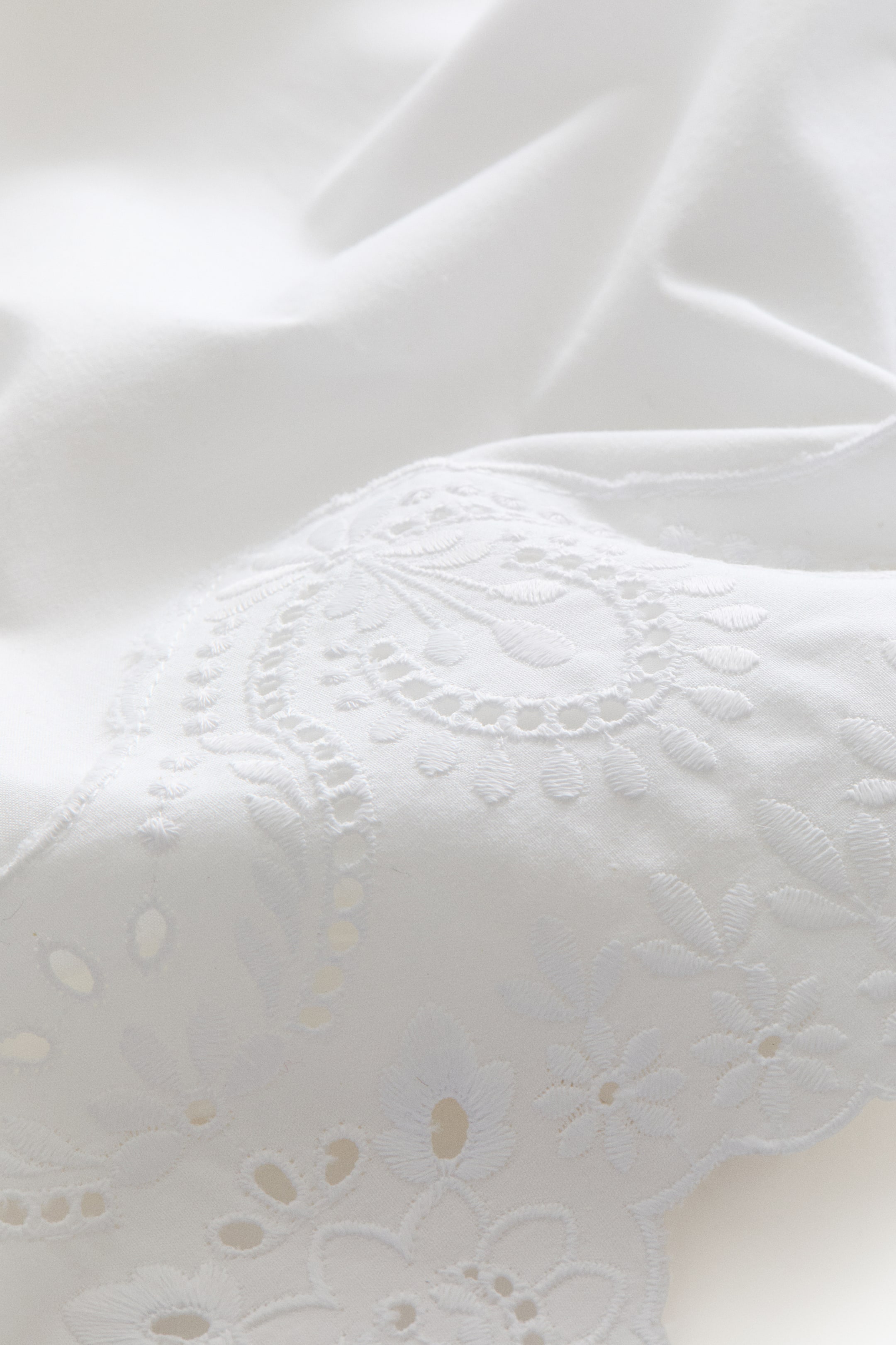 Lace-Trimmed Pillowcase