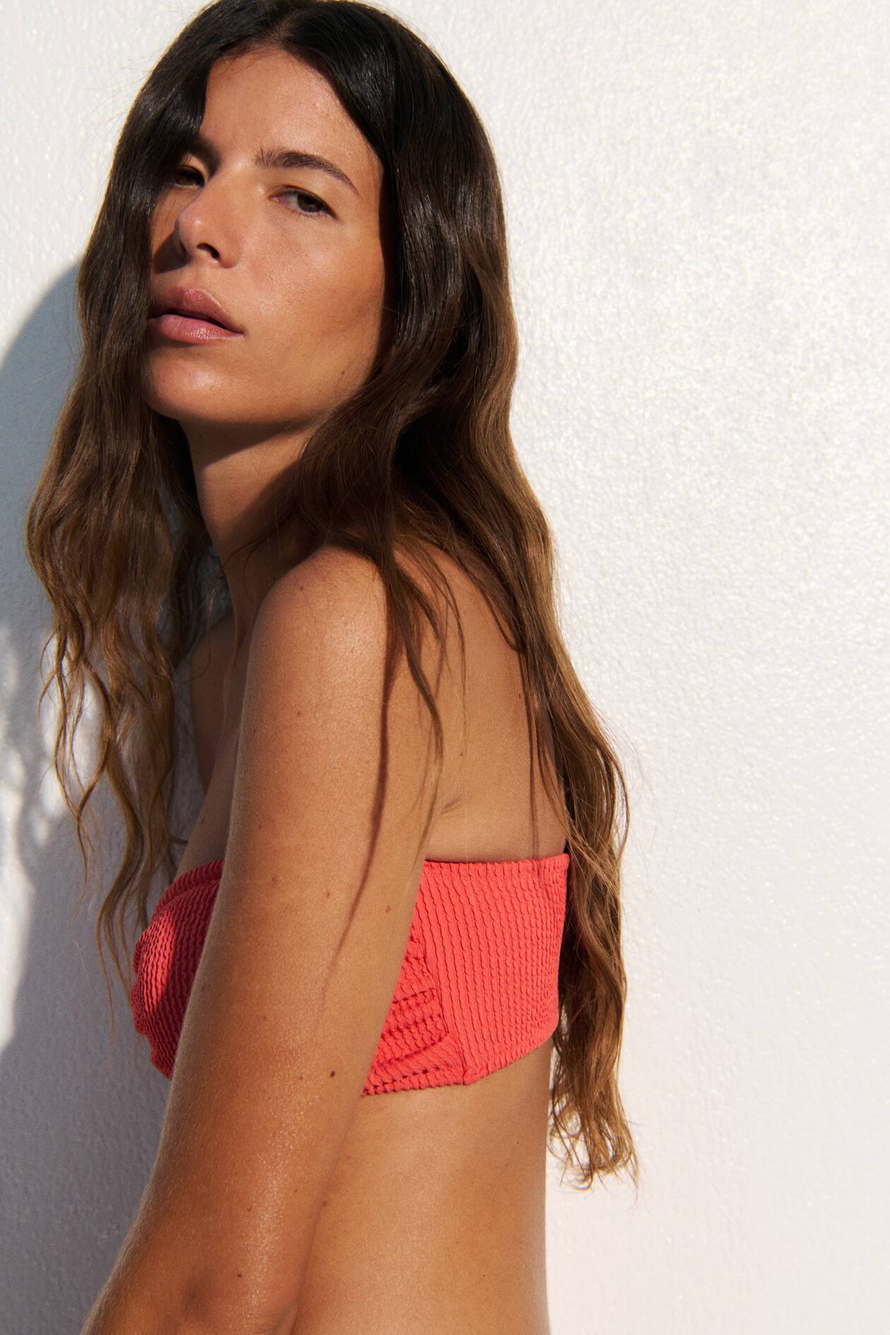 Padded Bandeau Bikini Top - image 2