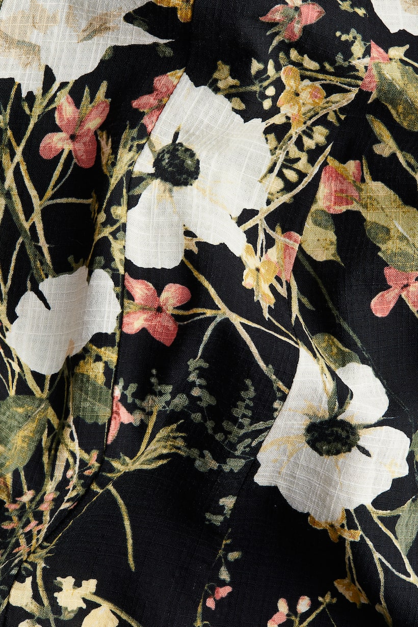 flared skirt dress h&m