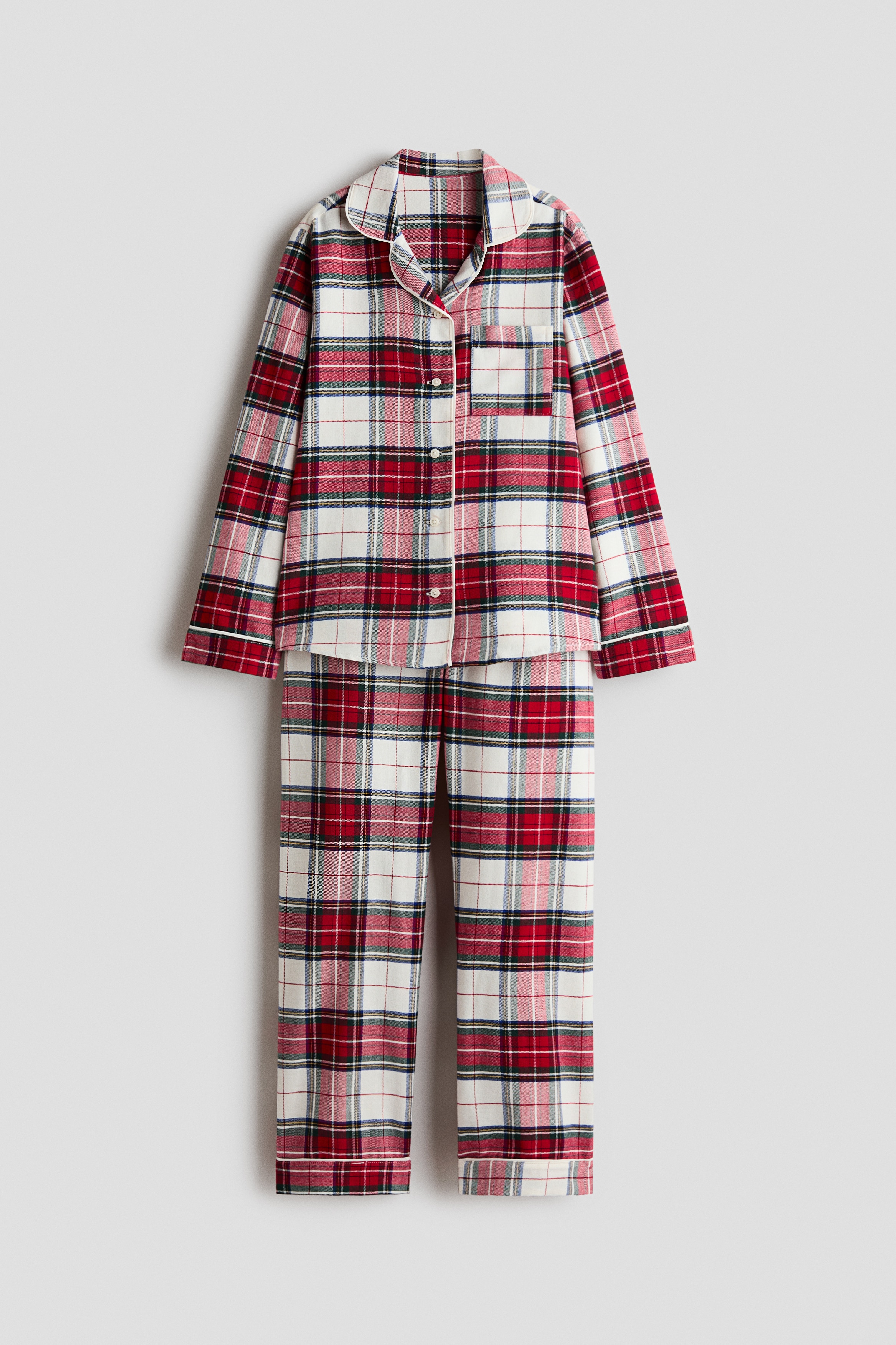 Cotton flannel pyjamas