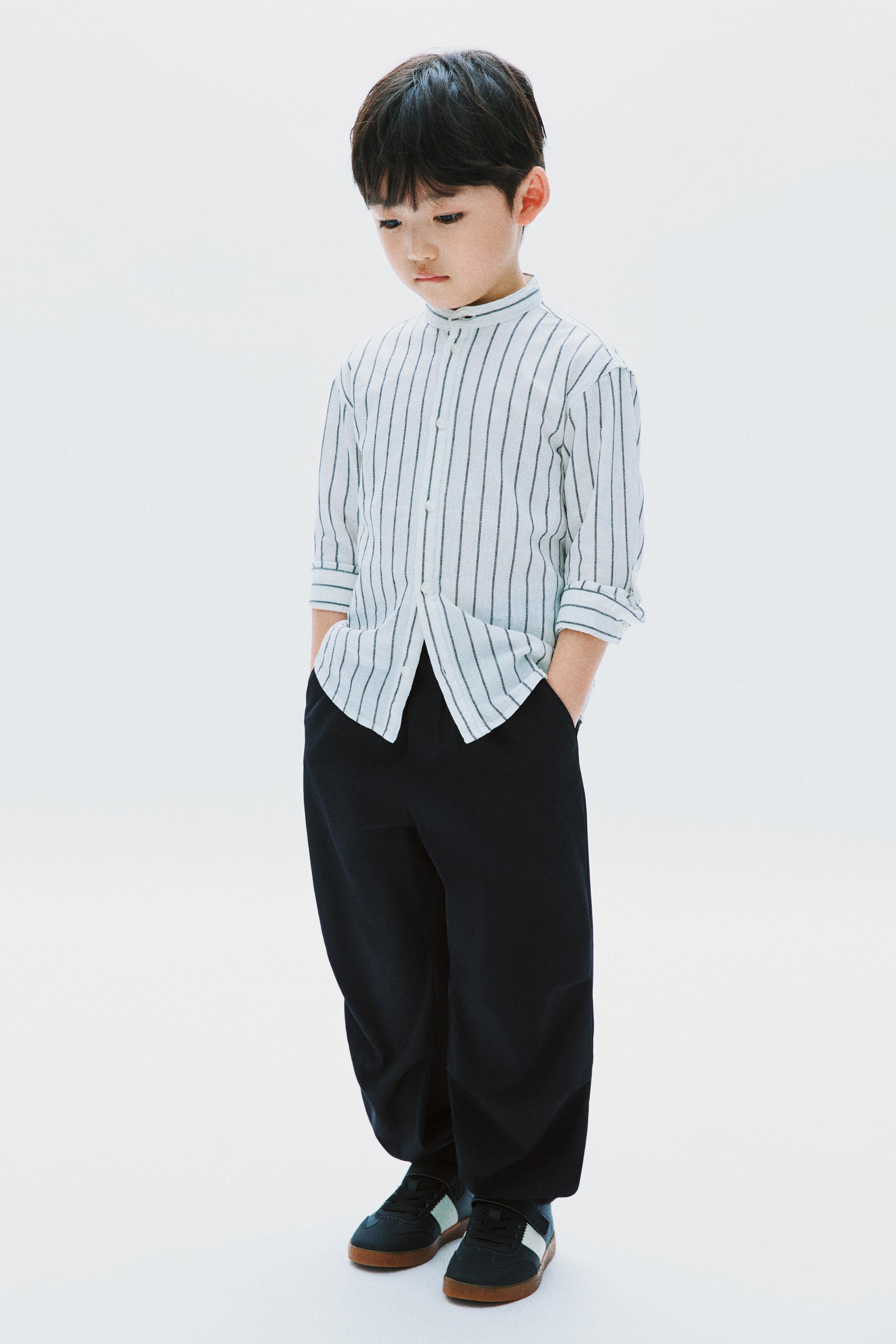 이미지 확대 보기: 조거 팬츠 - 블랙 - Kids | H&M KR 1