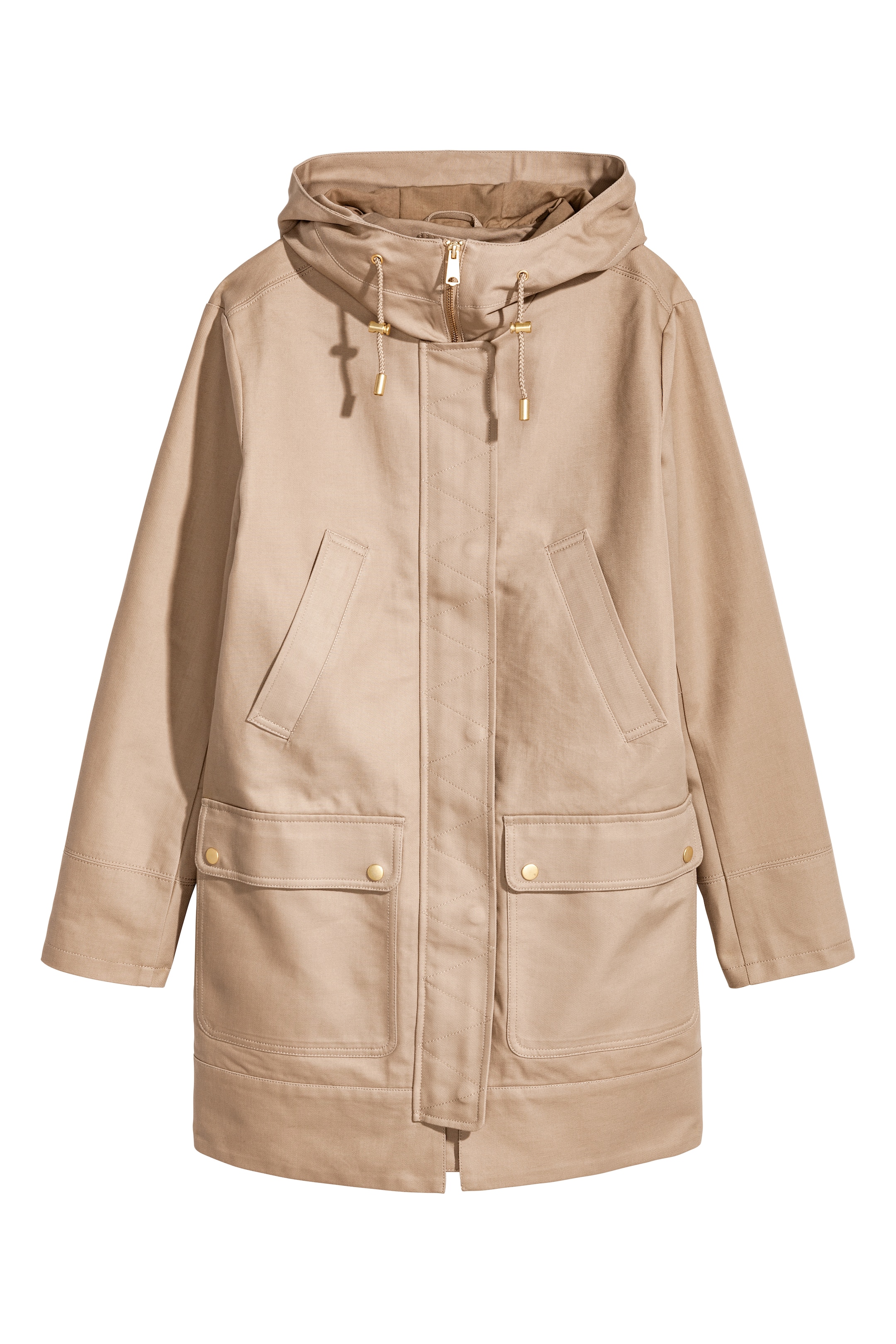 View larger image: Parka - Beige - Ladies | H&M GB 1