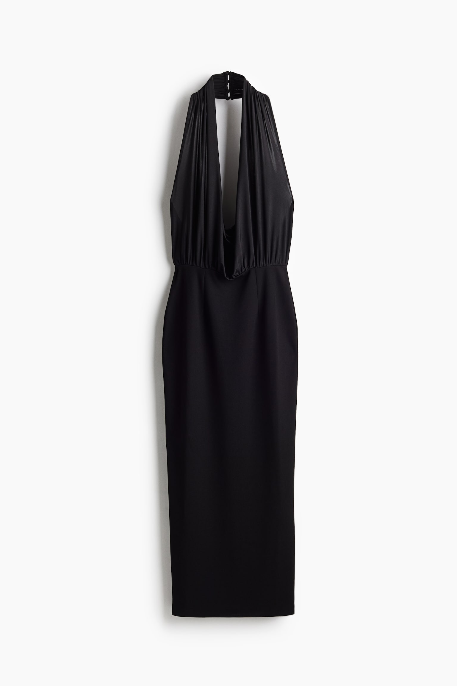 Robe maxi avec dos nu - Noir - 2