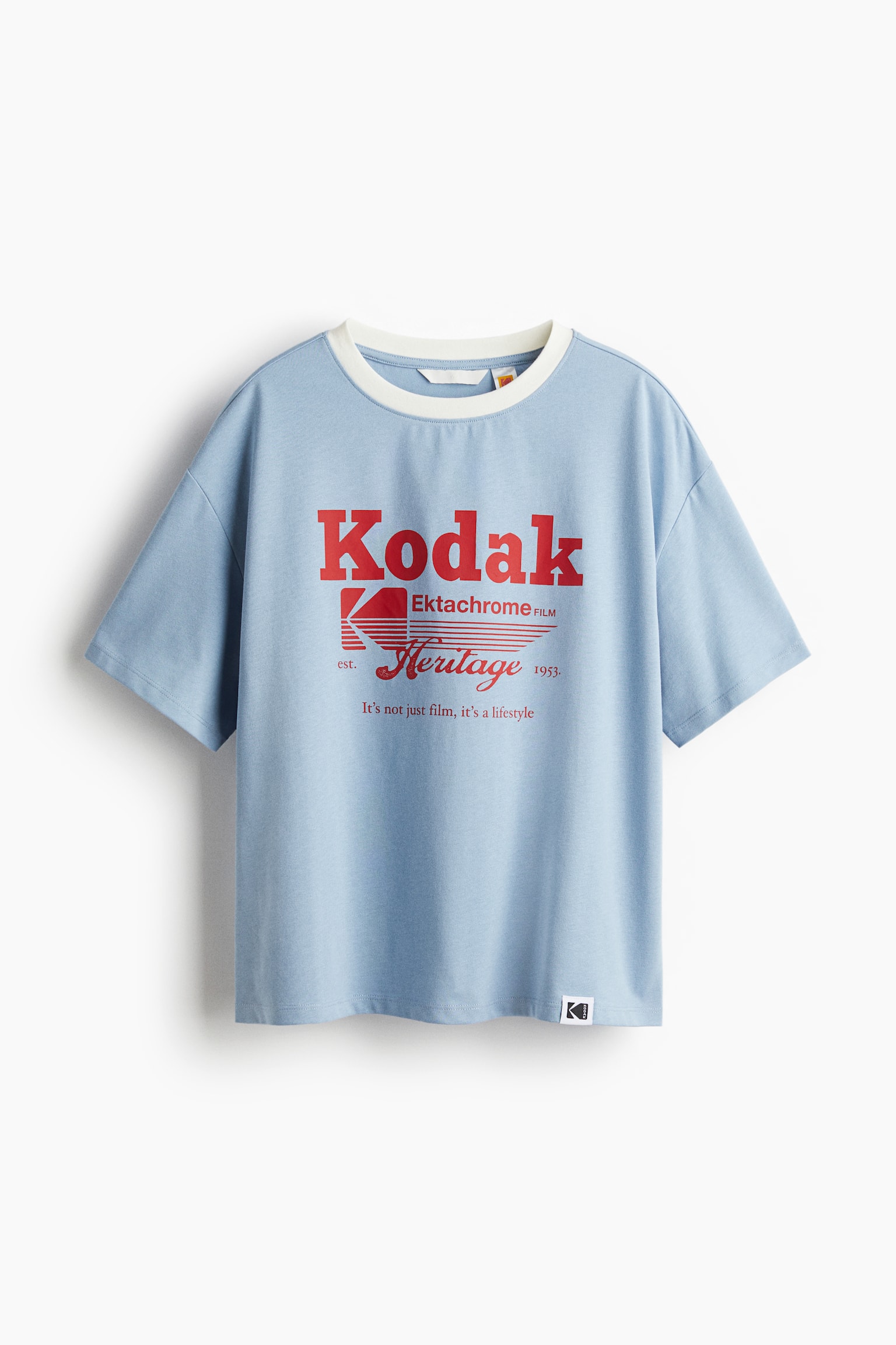 Áo thun in hình - Màu xanh dương nhạt/Kodak/Màu trắng/Kodak/Màu xanh lá đậm/Kodak
