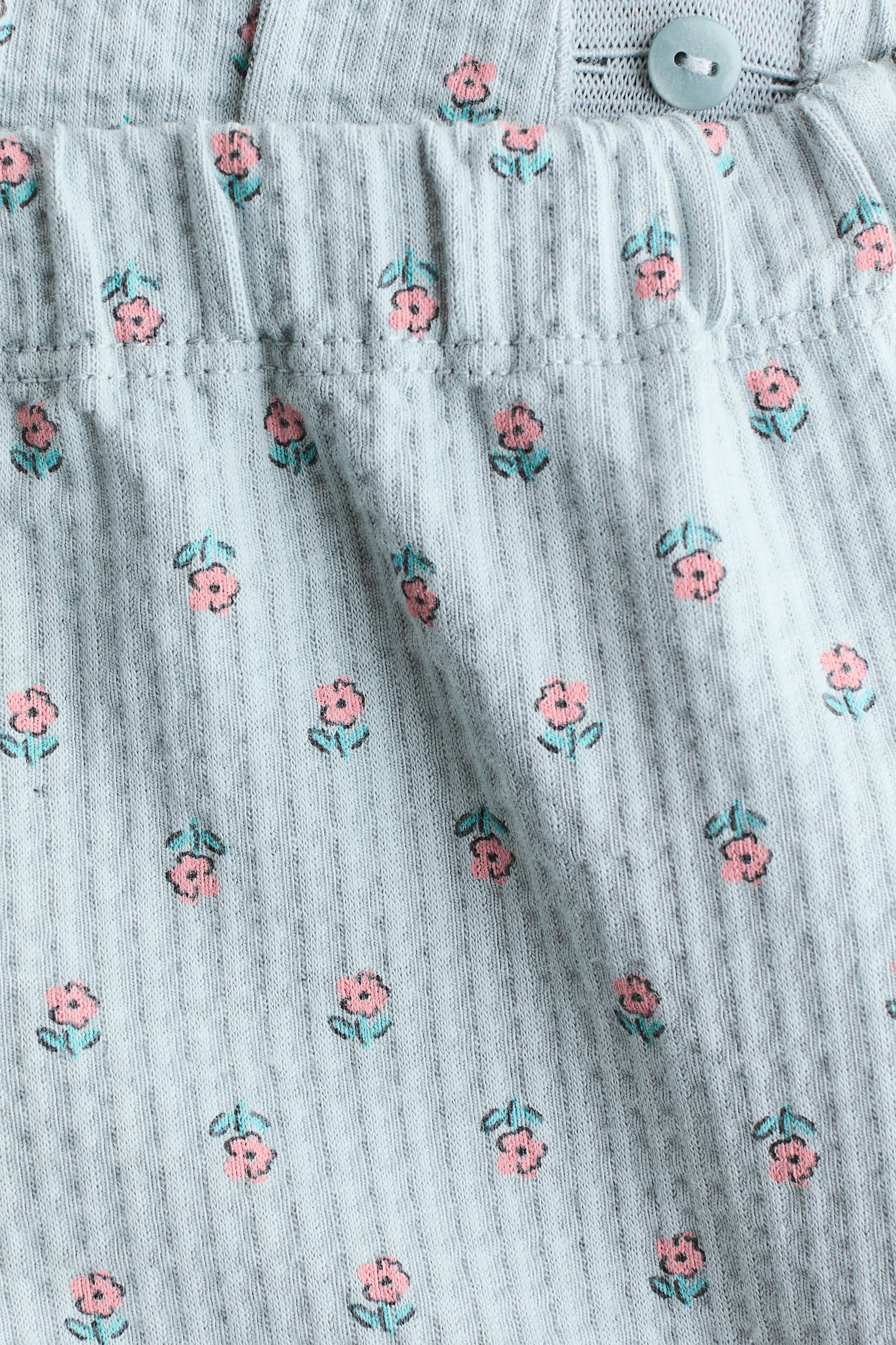 2-Piece Printed Waffled Set