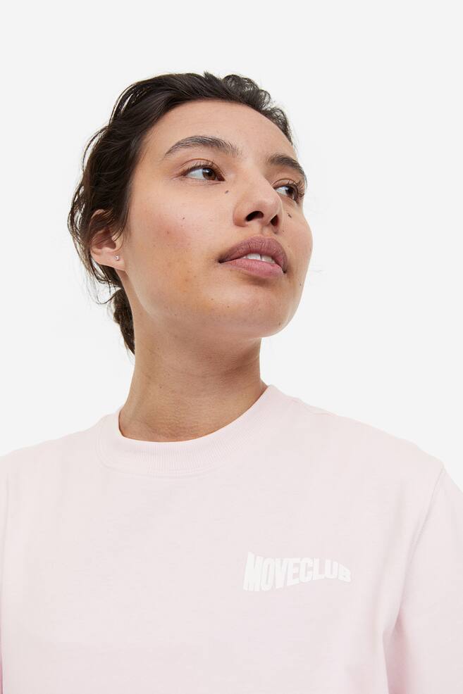DryMove™ Sports T-shirt - Light pink/Moveclub/Green/Cream - 3