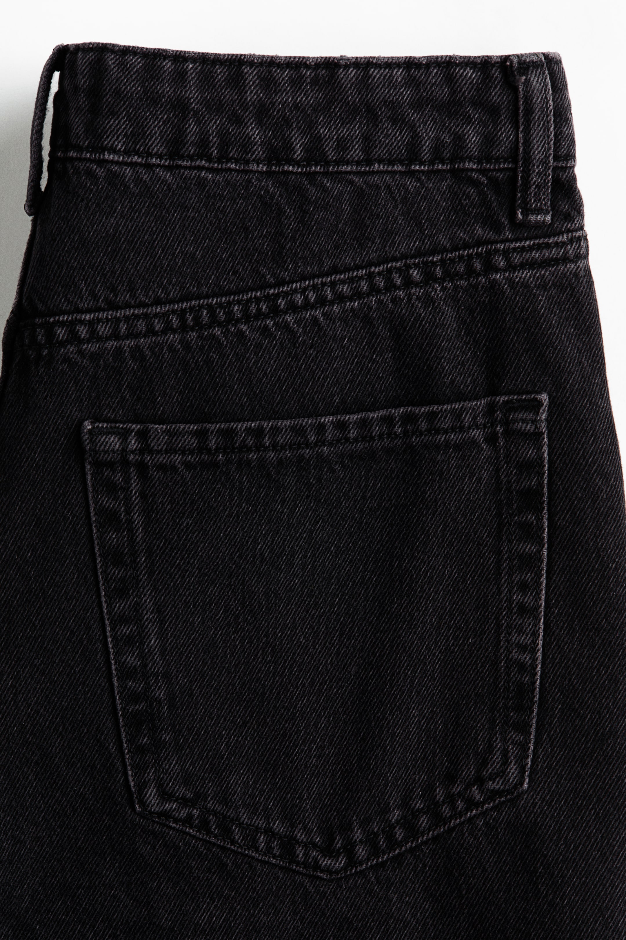 Wide-Leg Regular-Waist Jeans