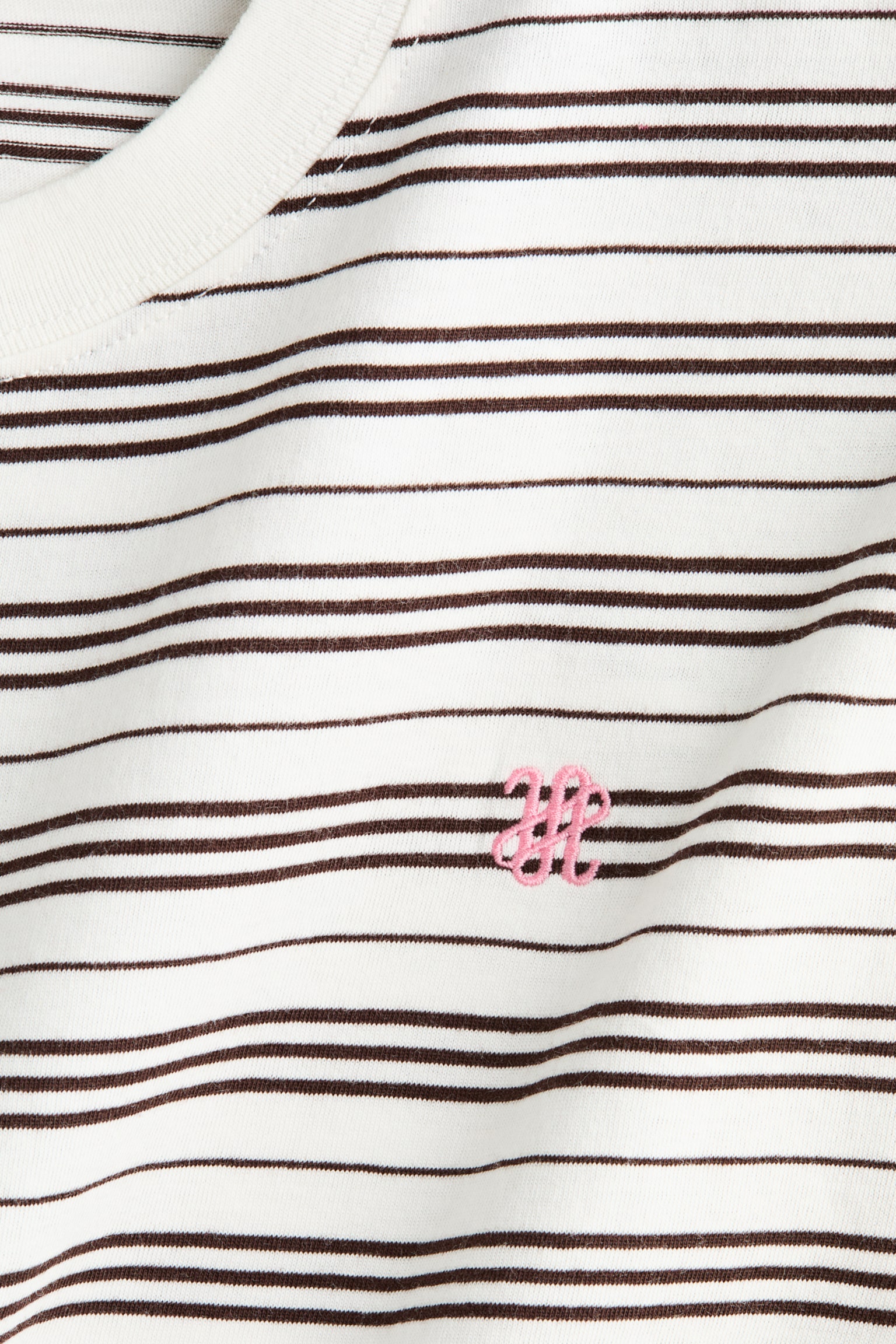 Áo thun cotton - Màu trắng/Kẻ/Màu trắng/The Voyagers - 6