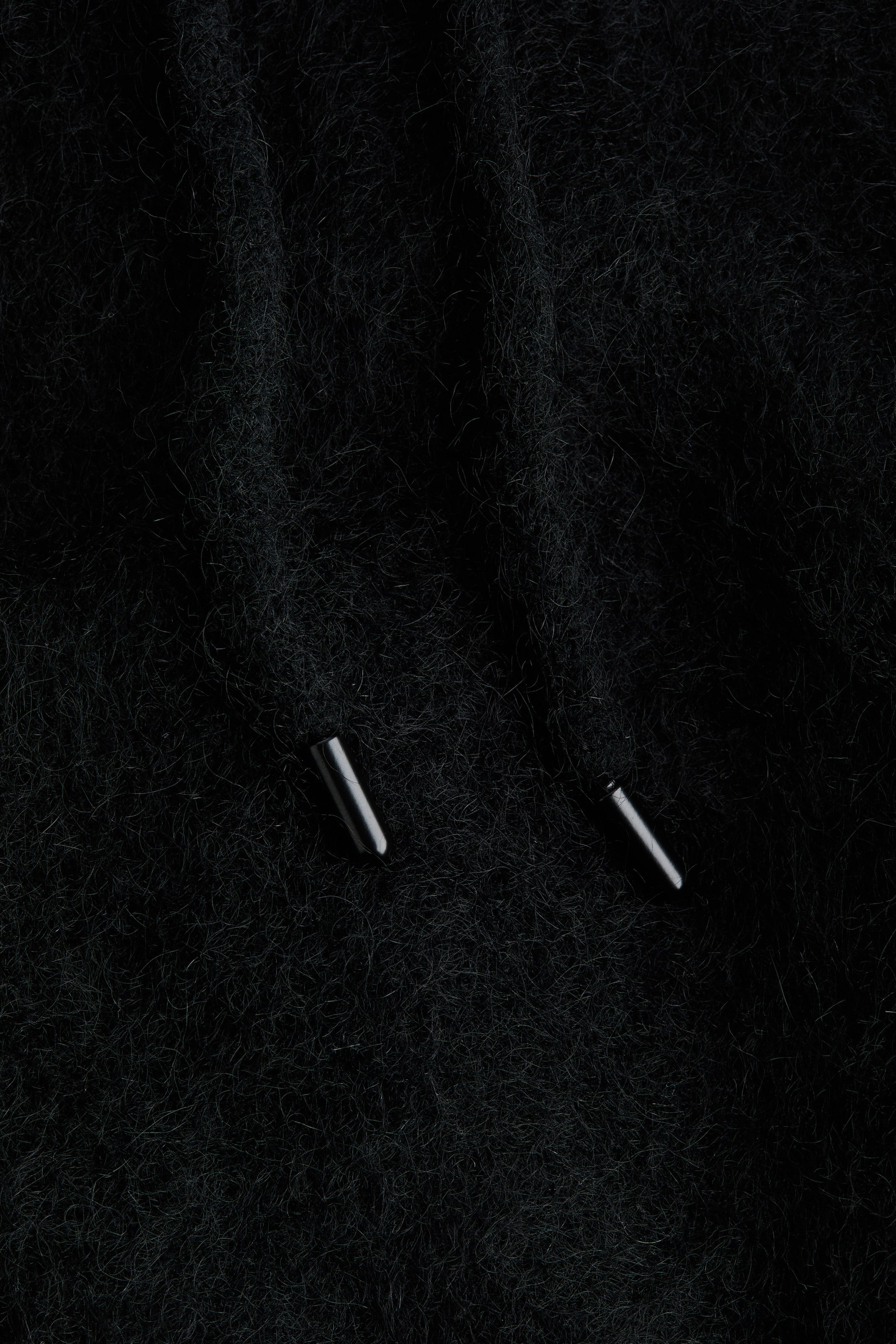 View larger image: Mohair-blend hoodie - Black - Ladies | H&M 7