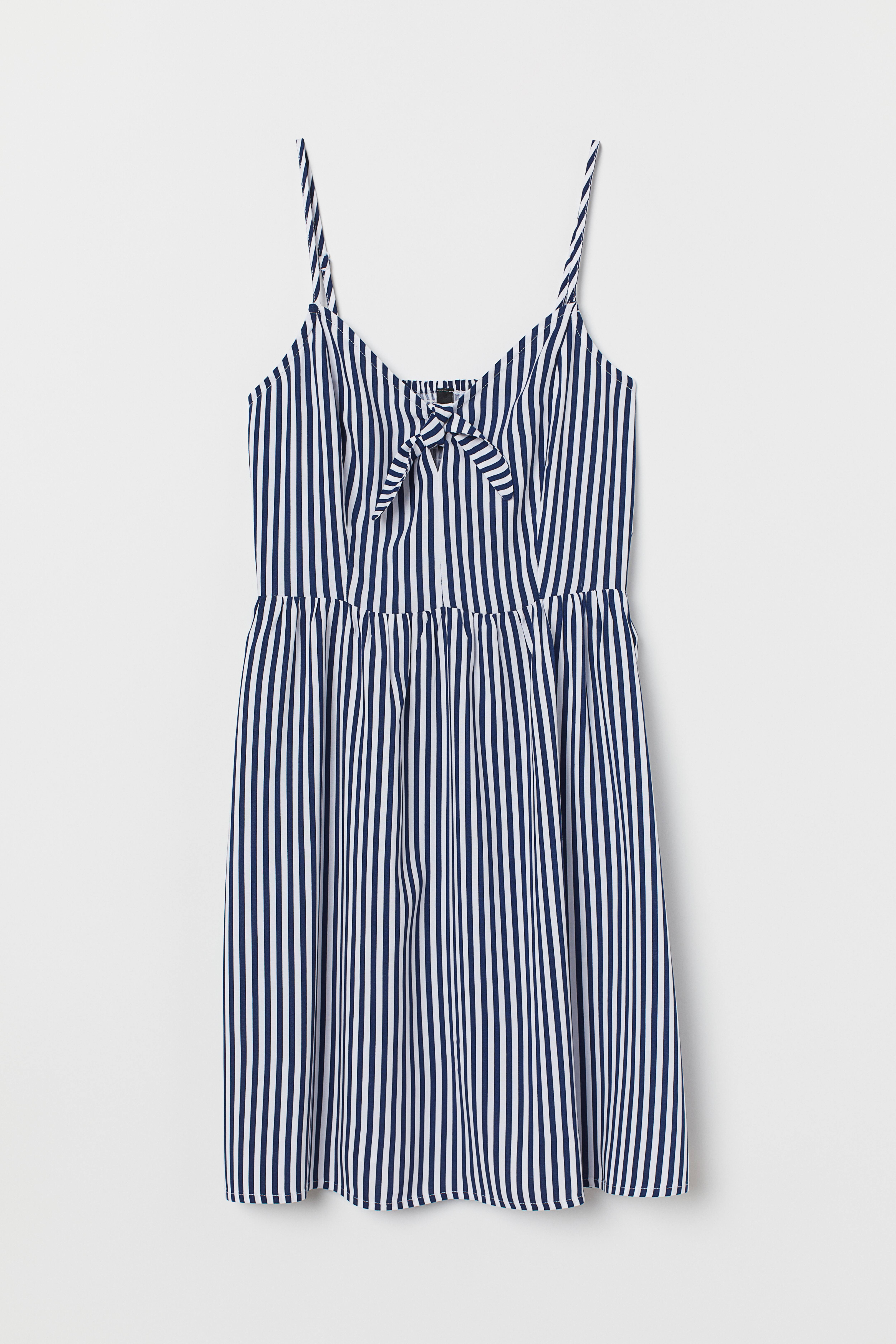 Fashion h&m tie front dress