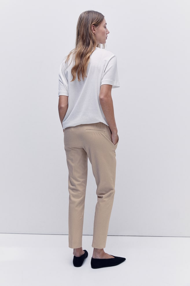MAMA Pantalon habillé - Beige/Noir/Beige/Blanc/dc - 5