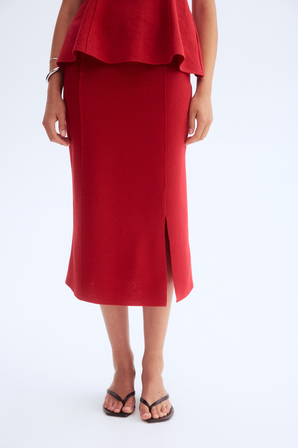 Fine-Knit Skirt - image 3