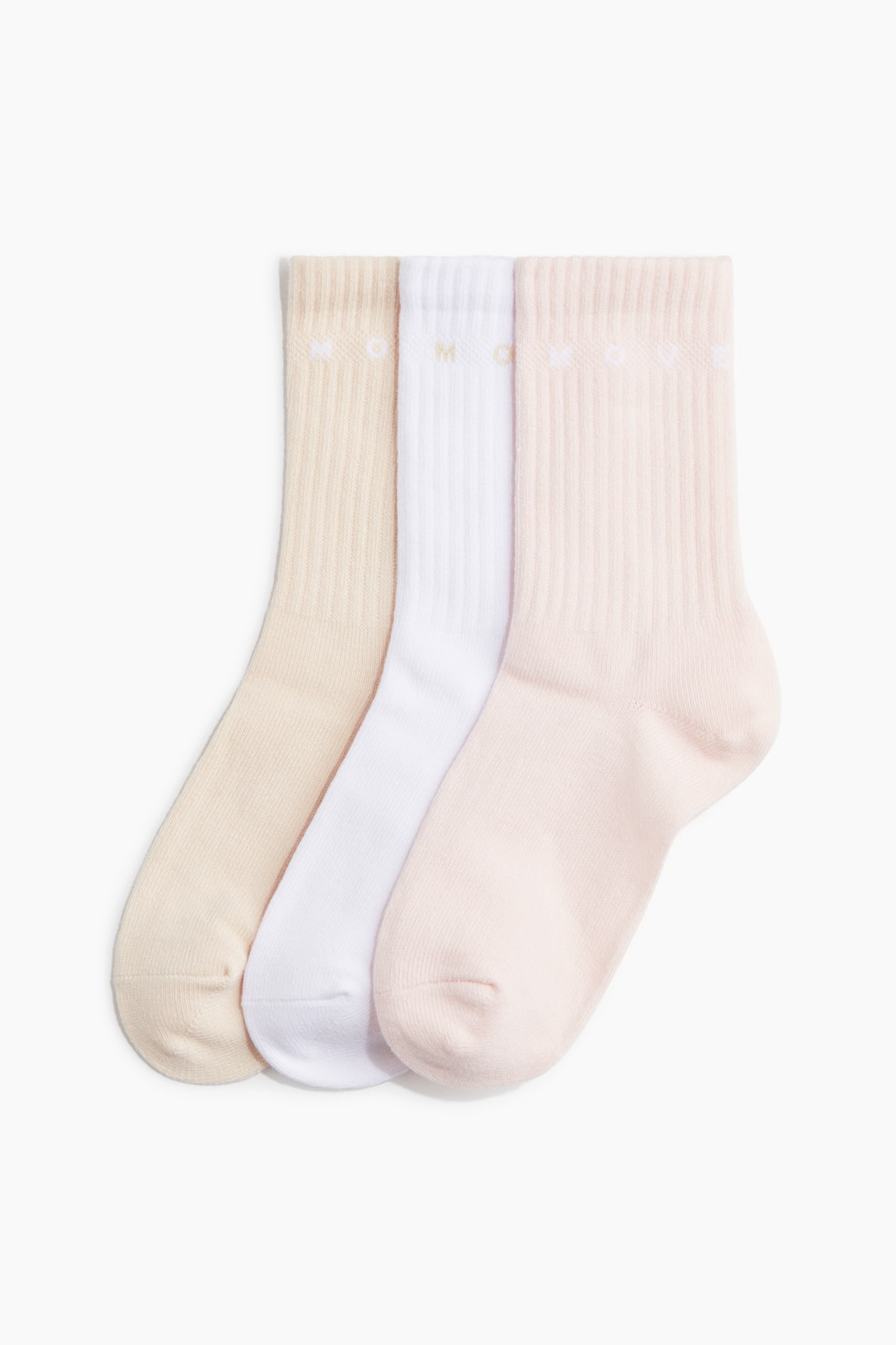 3-Pack Sports Socks with DryMove