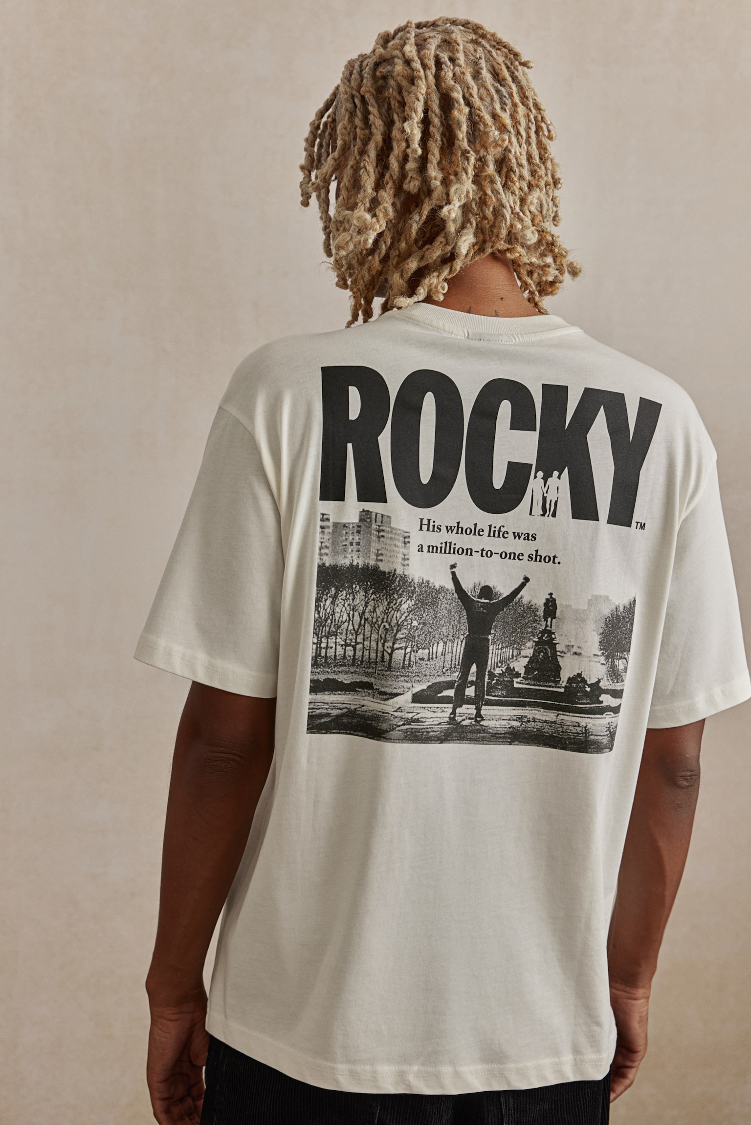 Relaxed Fit T-shirt - White/Rocky/White/Kodak/White/Jaws/White/2Pac/White/Discovery Channel/Black/Gorillaz - 8