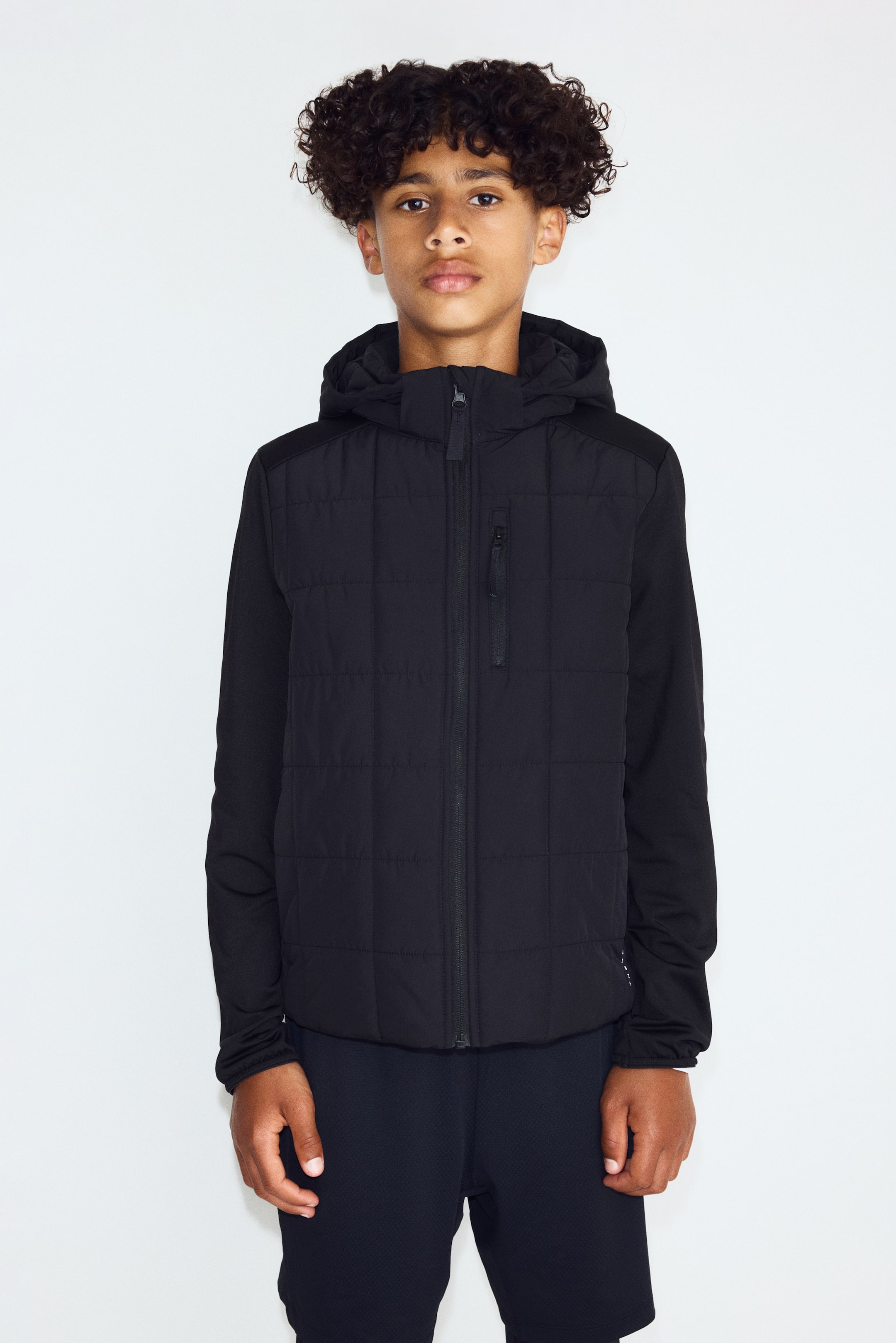 Детские куртки H&M Padded Hybrid Jacket with ThermoMove™ — фото 3