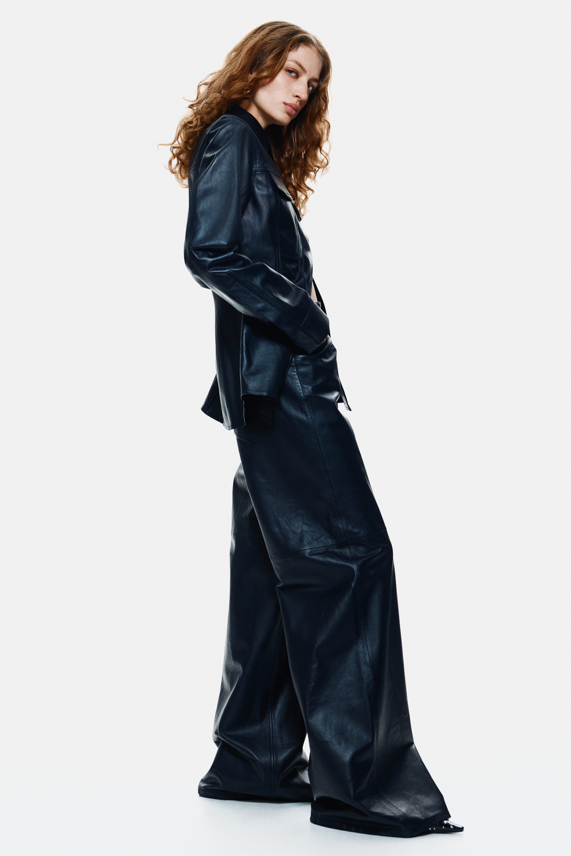 Leather trousers