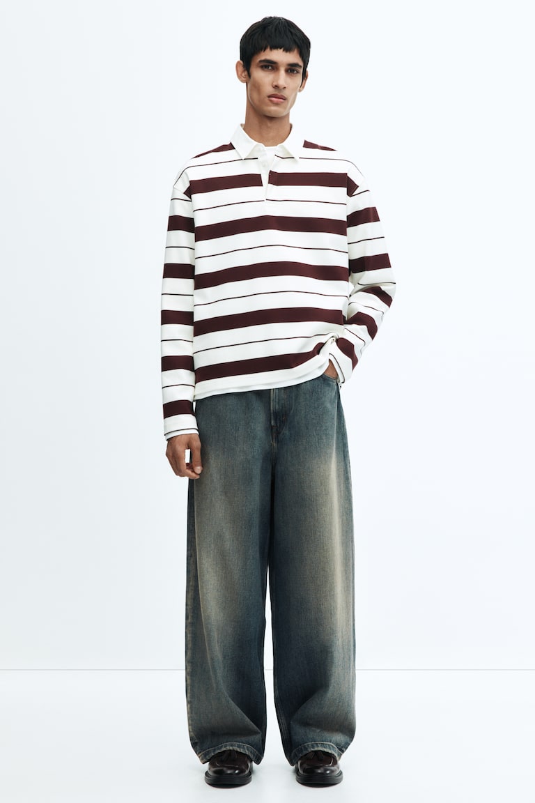 スーパーバギーデニム - デニムブルー - Men | H&M JP