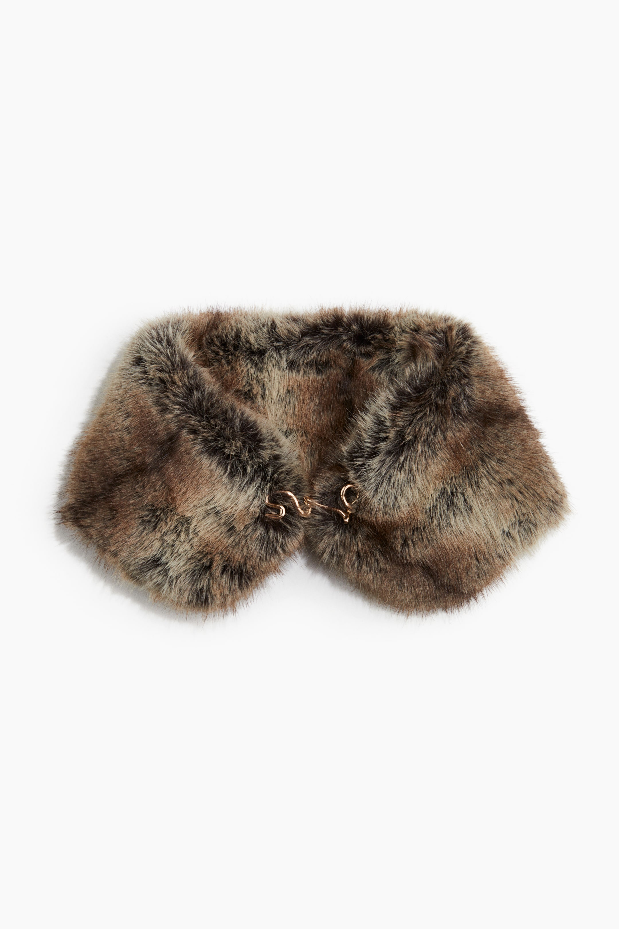 Agrandir l'image: Col duveteux - Marron - FEMME | H&M BE 1