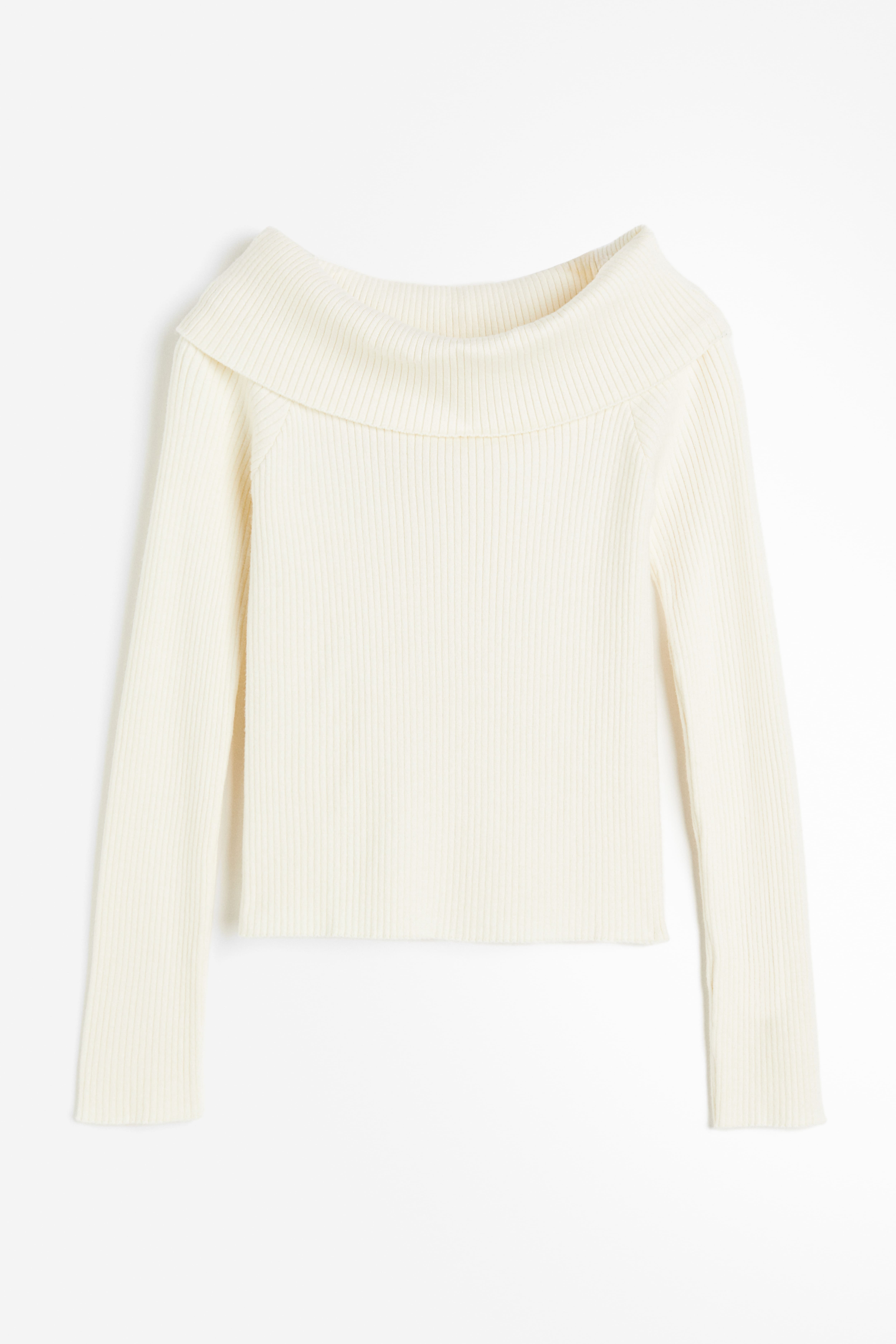 H&m off shoulder crop top hotsell