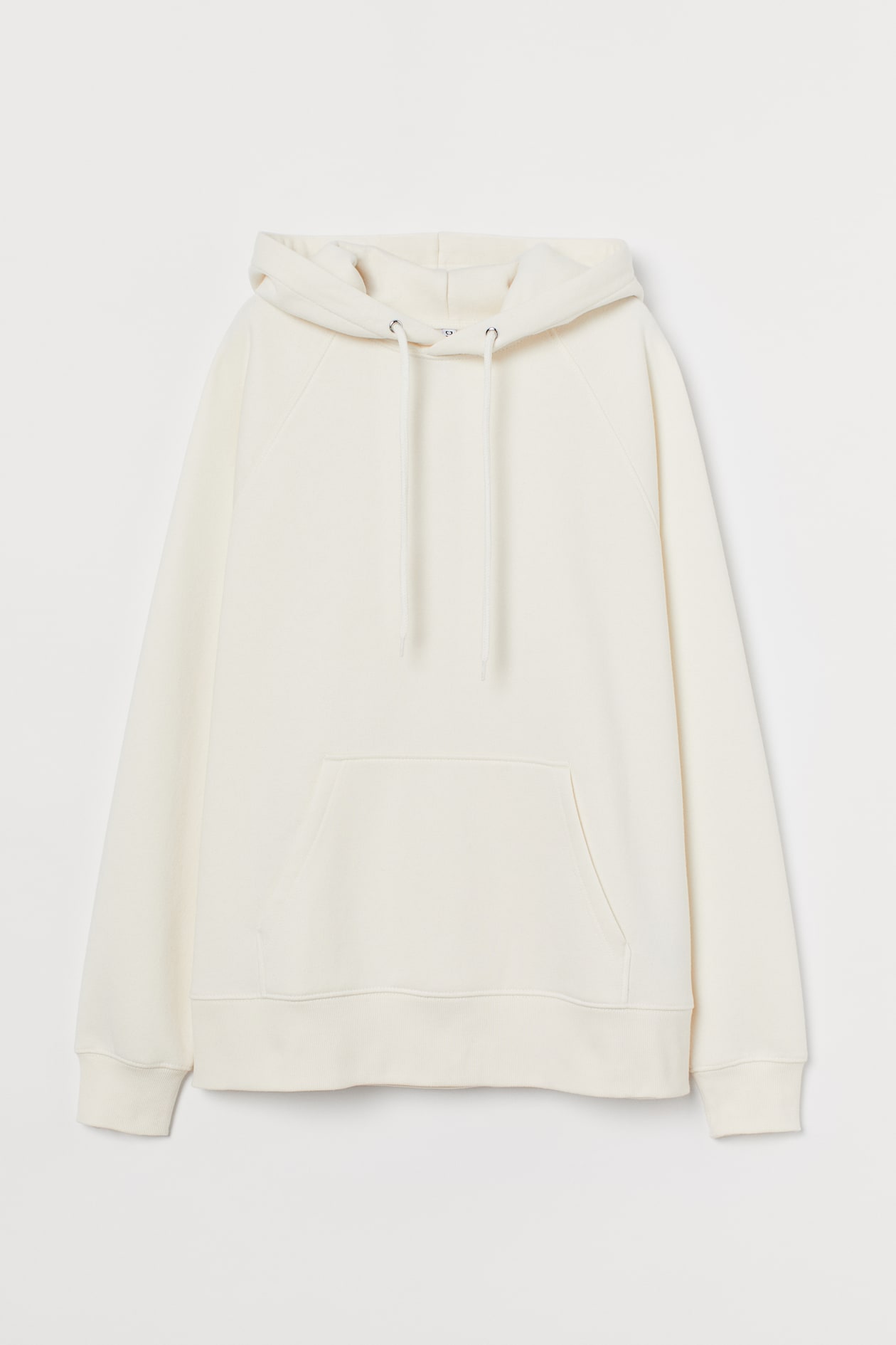 Hooded top - Long sleeve - Regular length - White - Ladies | H&M GB