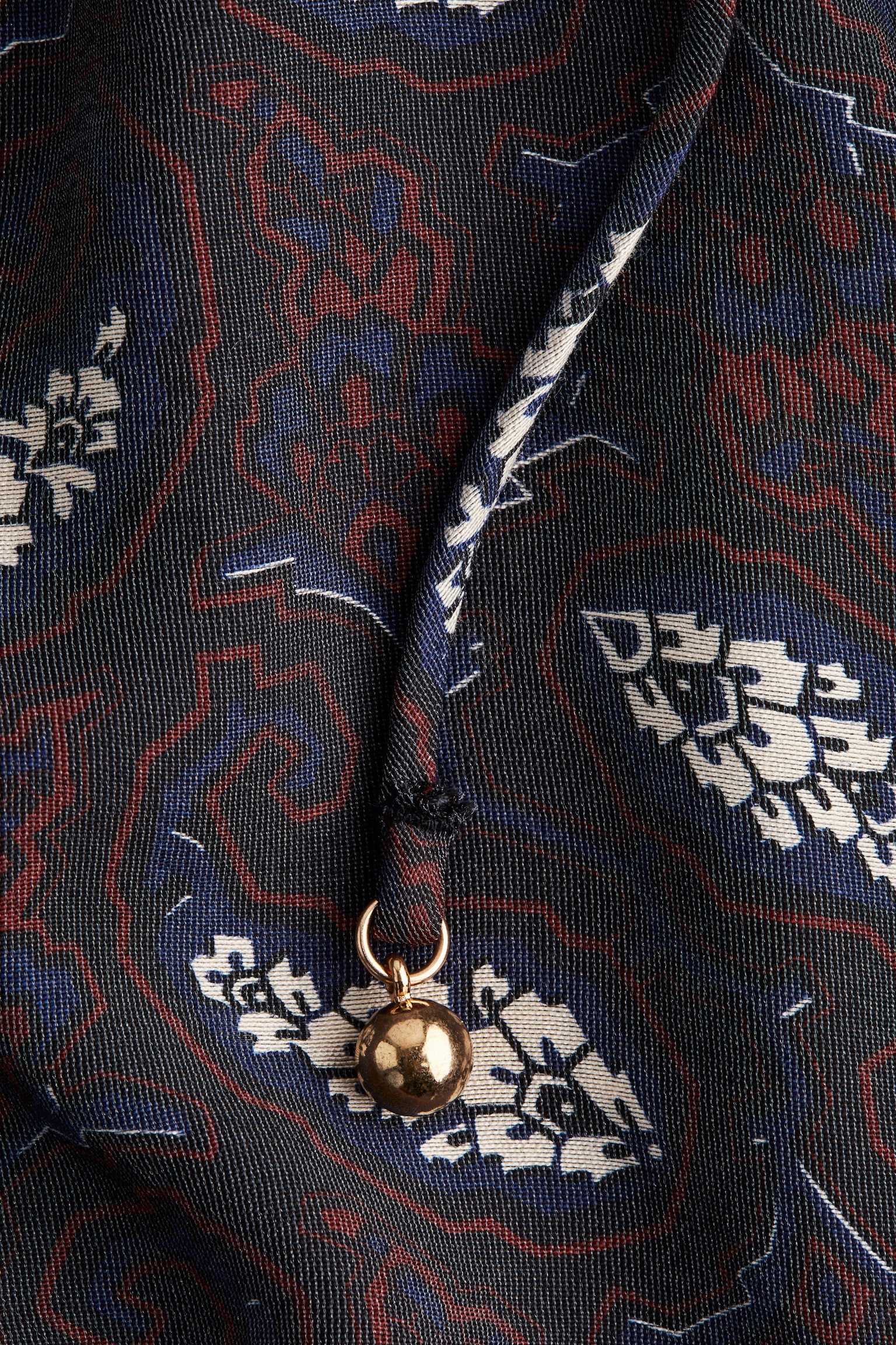 Женское платье H&M Oversized Tie-Belt, цвет: Тёмно-синий — фото 2