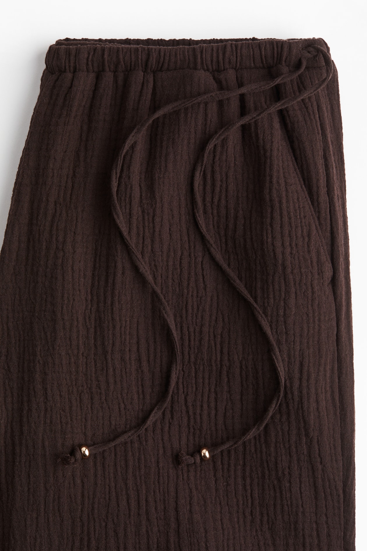 Wide-Leg Drawstring Pants - image 2
