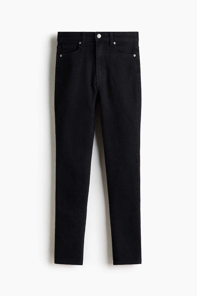 Skinny High Waist Jeans - Denim black/Denim blue/Dark denim blue/Black/Light denim blue/Denim blue/Black/White/Light denim blue/Denim blue/Dark denim gray - 1