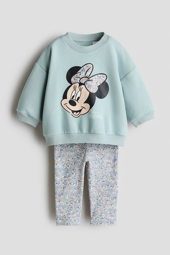 Детские топы H&M 2-Piece Printed Set
