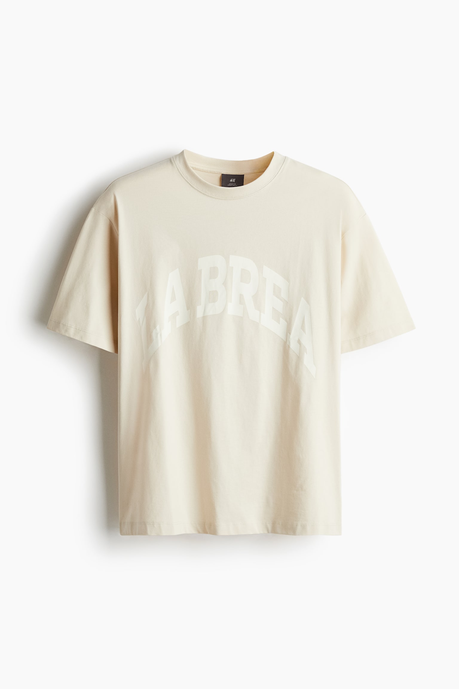 Loose Fit Print Tee - Beige/La Brea/Brick red/Black/LA/White/Los Angeles/White/Fairfax/White/Los Angeles/White/La Brea - 2