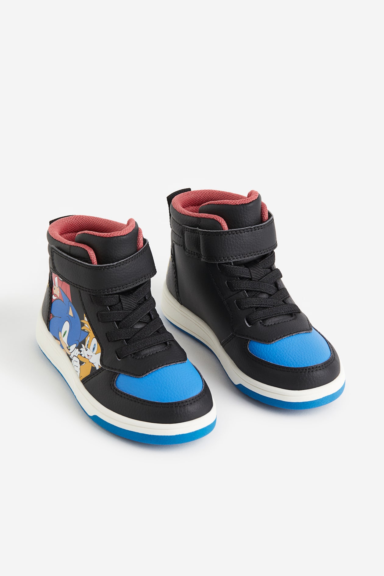 Black/Sonic the Hedgehog Printed High Tops for kids H&M CA