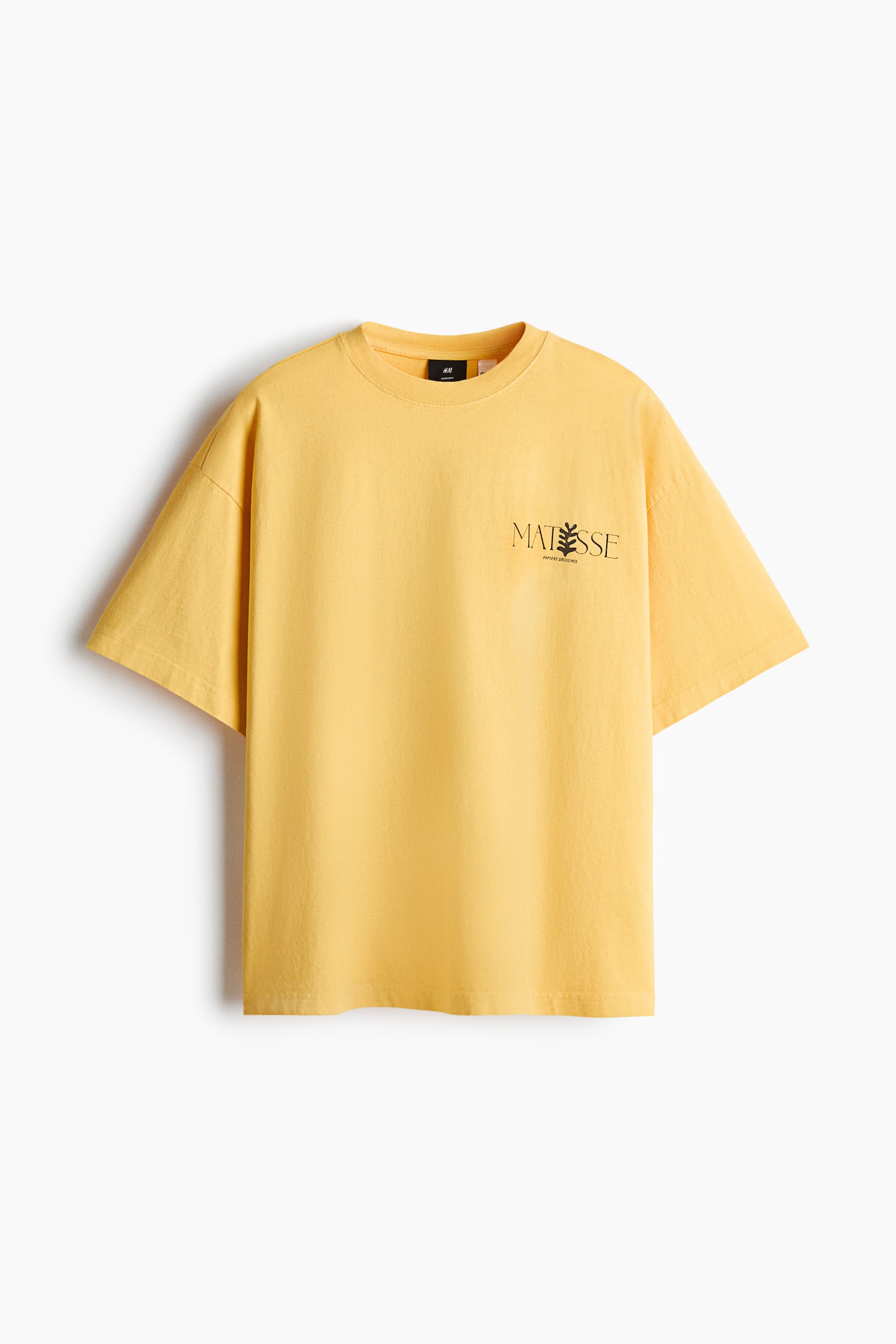 オーバーサイズフィットTシャツ - イエロー／Matisse/ホワイト／Pink Floyd/ブラック／NASCAR/ブラック／NASCAR/ホワイト／Henri Matisse