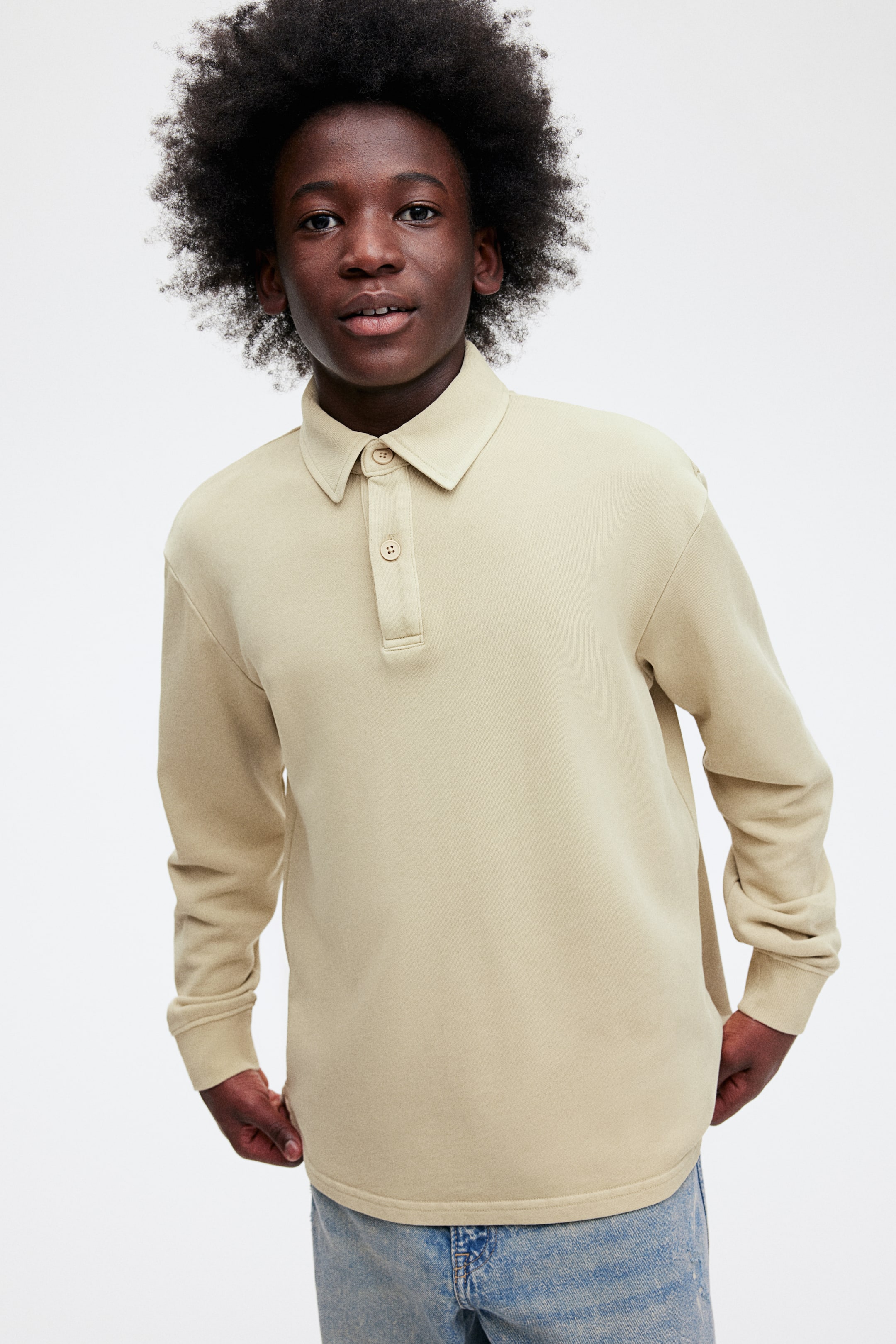 Sweatshirt Polo Shirt