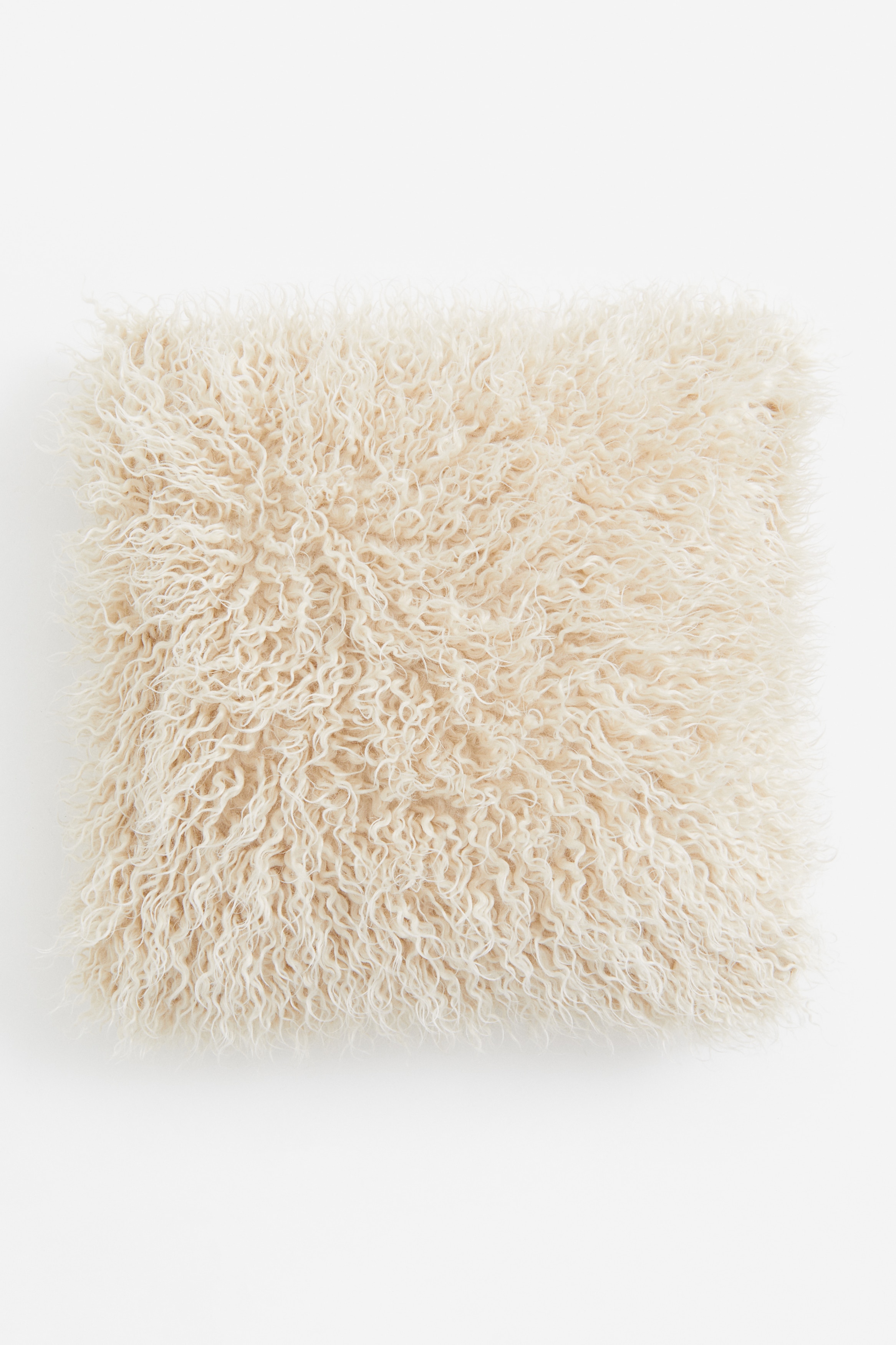 Copricuscino morbido - Beige chiaro