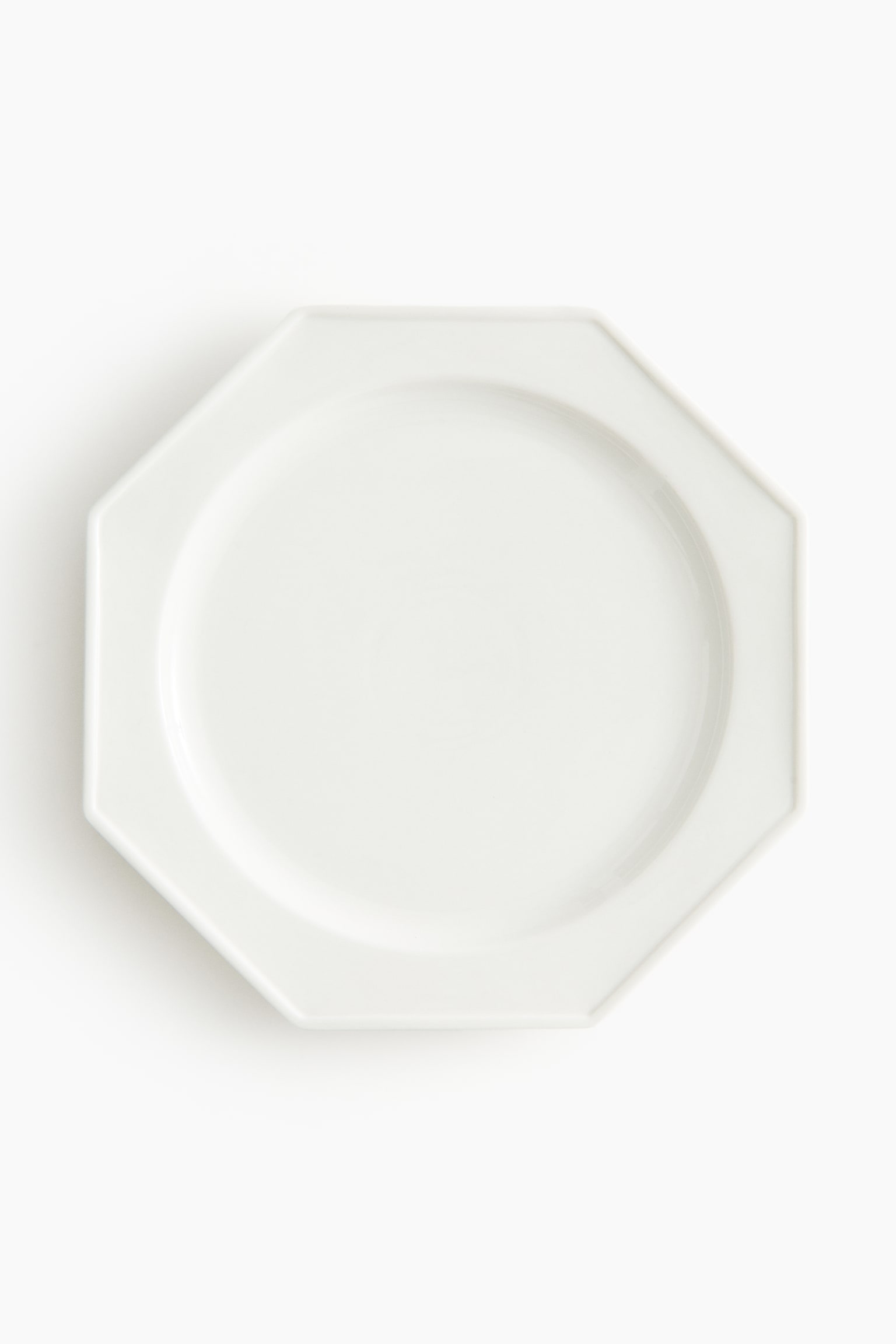 Porcelain dinner plate - White - 1