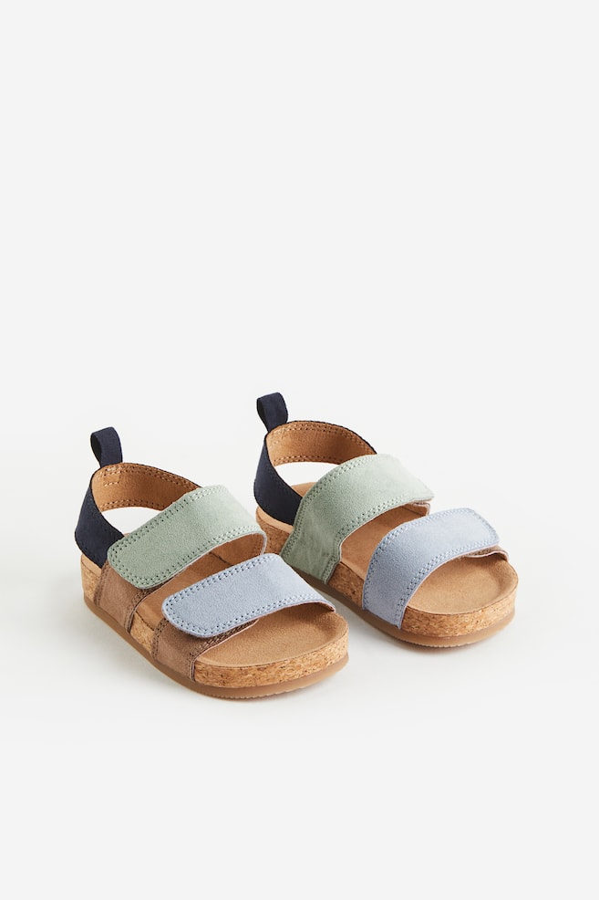 Sandals - Light blue/Block-coloured/Light brown/Powder pink/Cream/dc/dc - 1