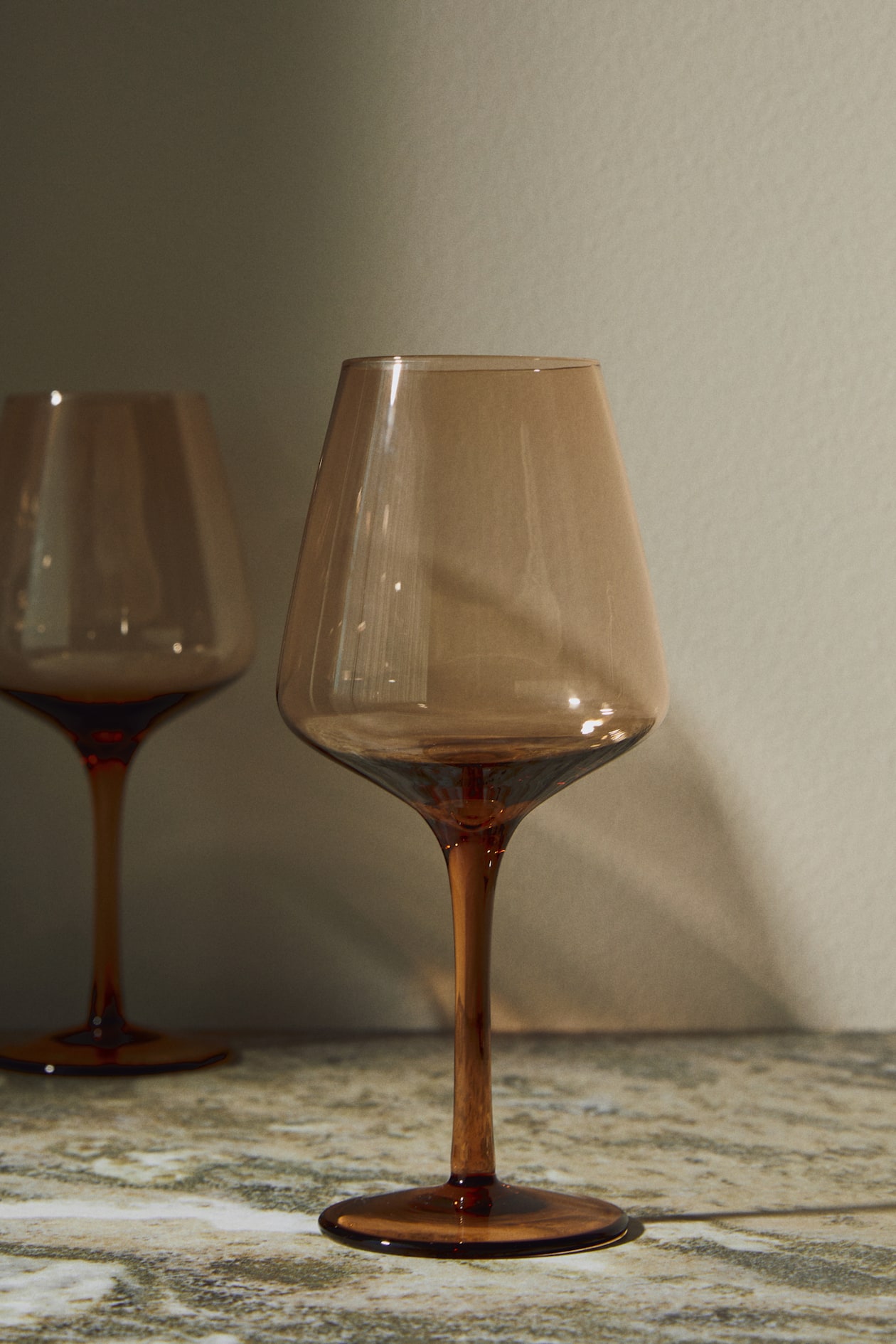 christmas wine glasses with stems 3D Stemmed Santa Wine Glasses (Set of 2)