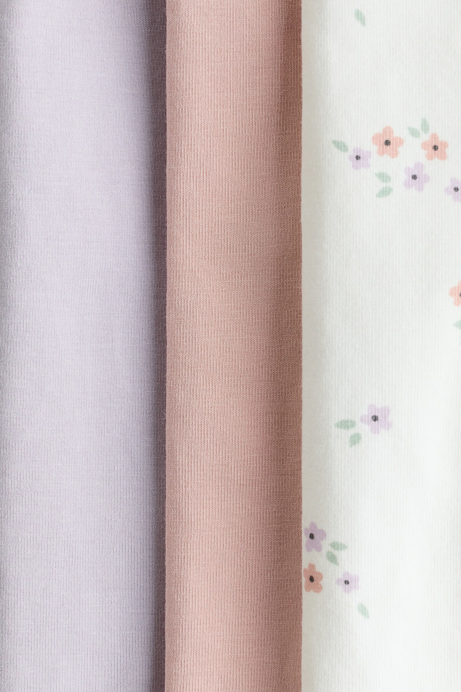 3-pack cotton jersey leggings - Light purple/Floral/Turquoise/Dinosaurs/Beige/Grey/Koalas/Pink/Très Chic/Beige/Animals/Red/Hearts/Light blue/Dinosaurs/Purple/Cherries/Beige/Dogs/Light pink/Floral - 2