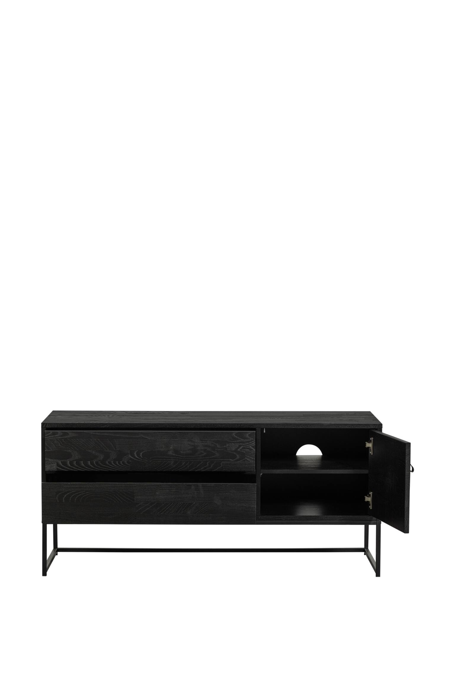 Silas Tv Meubel - Zwart/Beige - 3